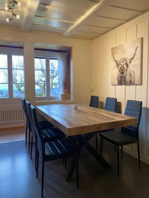 Wohnen mit Blick auf Eiger - ehemaliges Bauernhaus - 2 Schlafzimmer