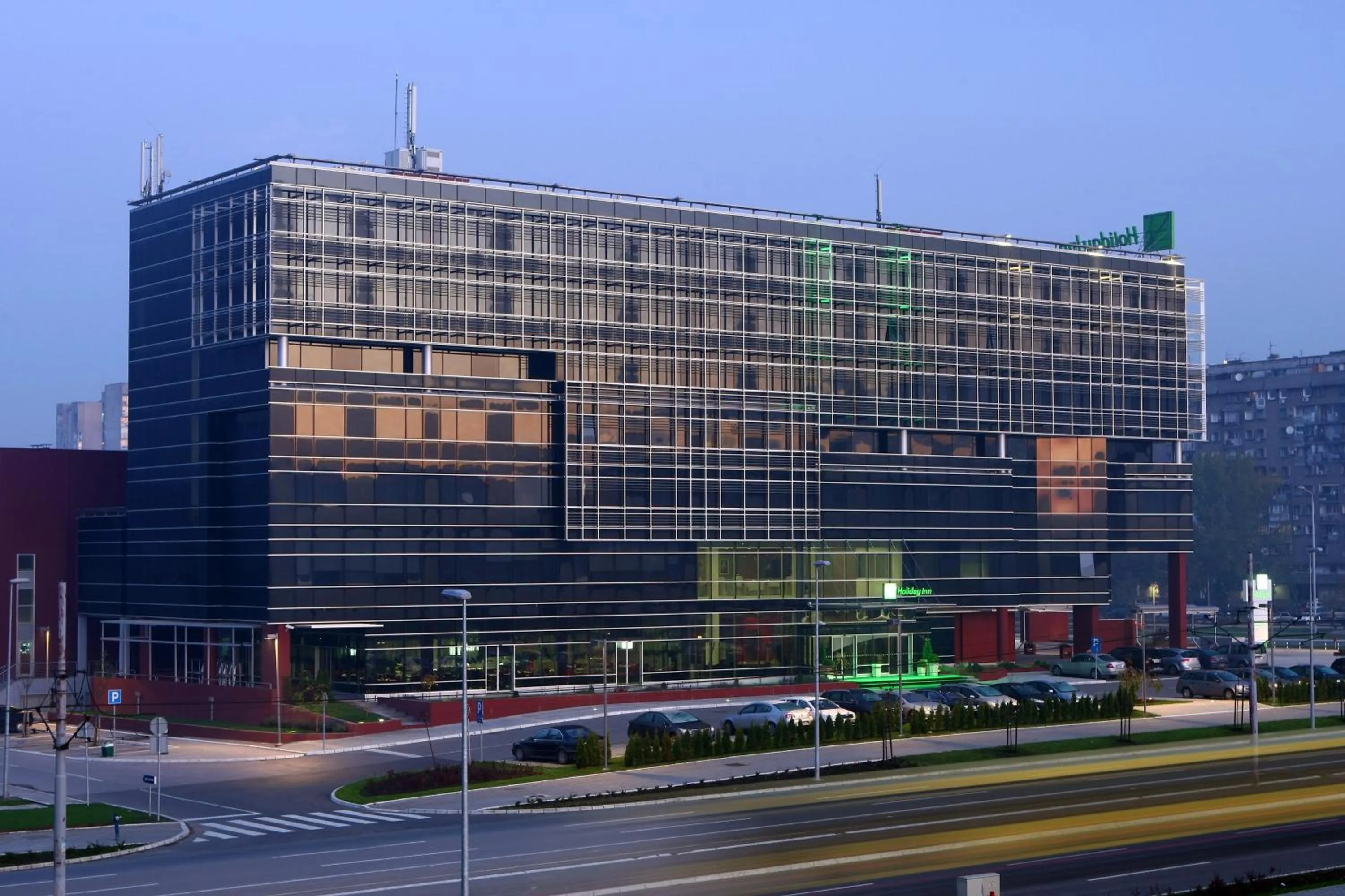 Property building in Holiday Inn Belgrade, an IHG Hotel