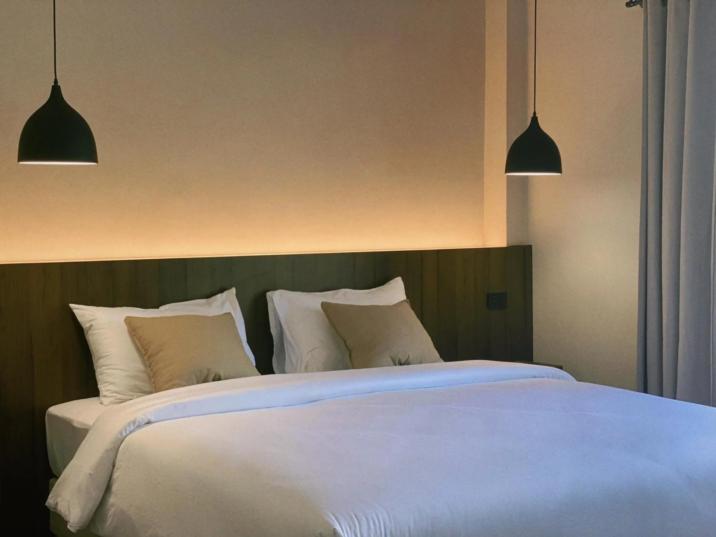 Bed in Suncloud Hotel Koh Samet