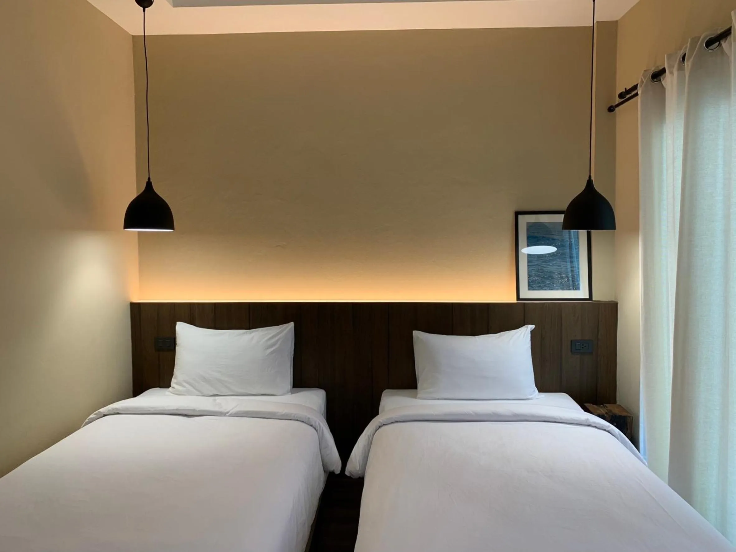 Bed in Suncloud Hotel Koh Samet