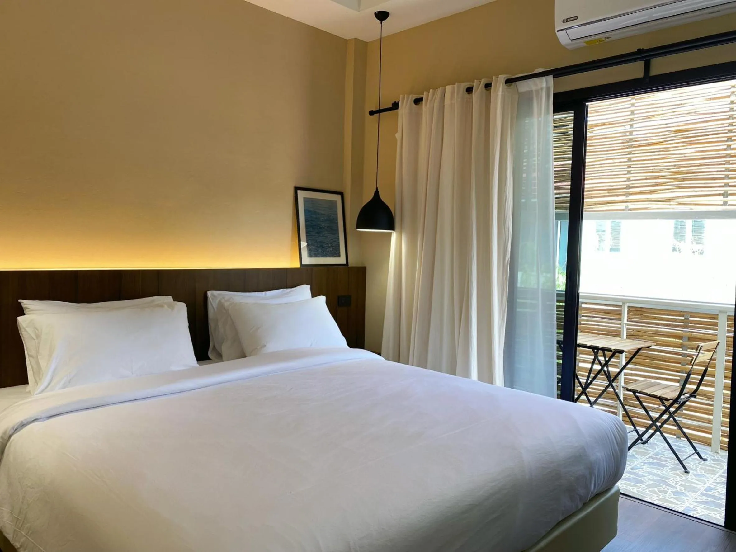 Bed in Suncloud Hotel Koh Samet