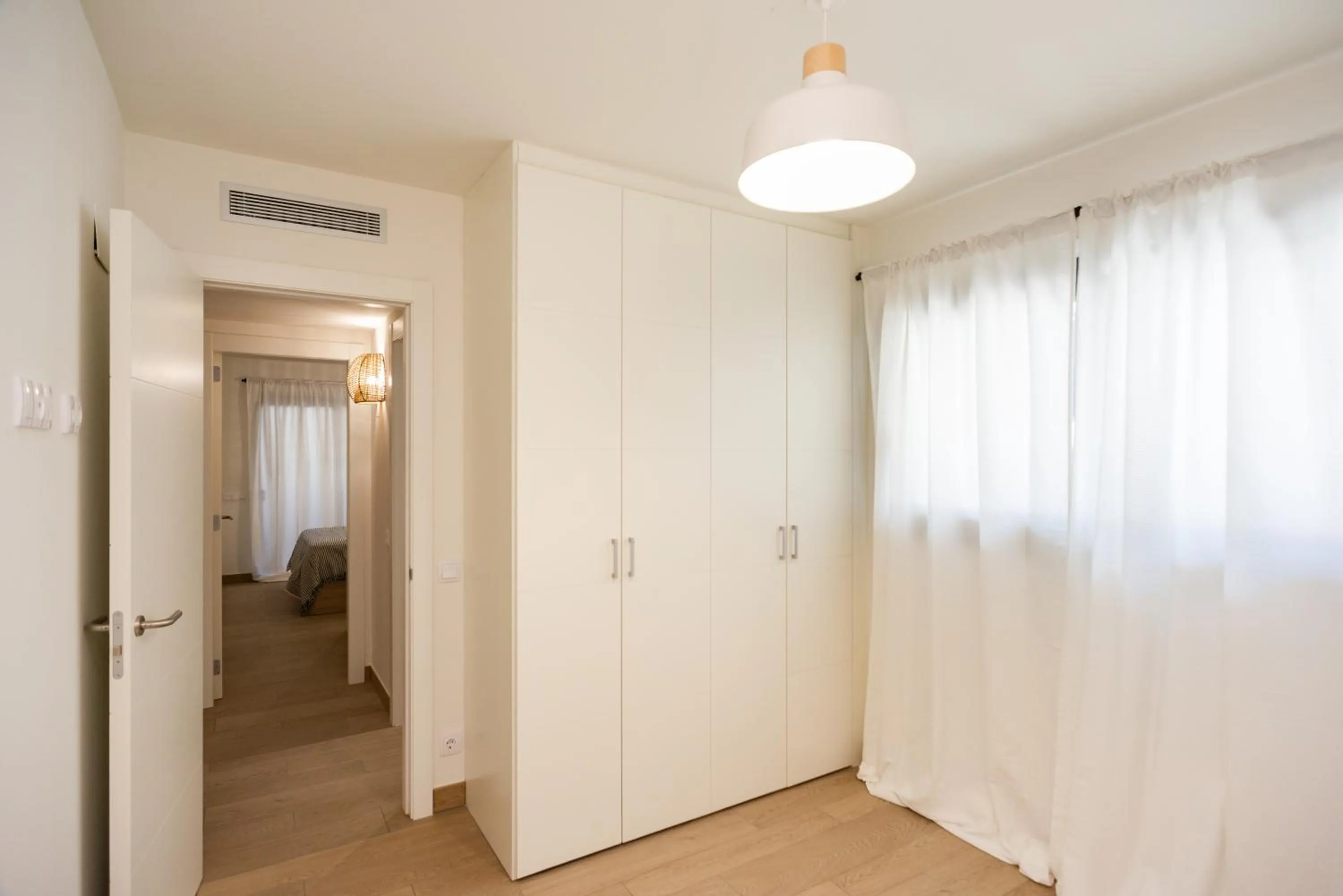 Bedroom in Gran piso en Puerto deportivo Marina Palamós IDEAL FAMILIAS