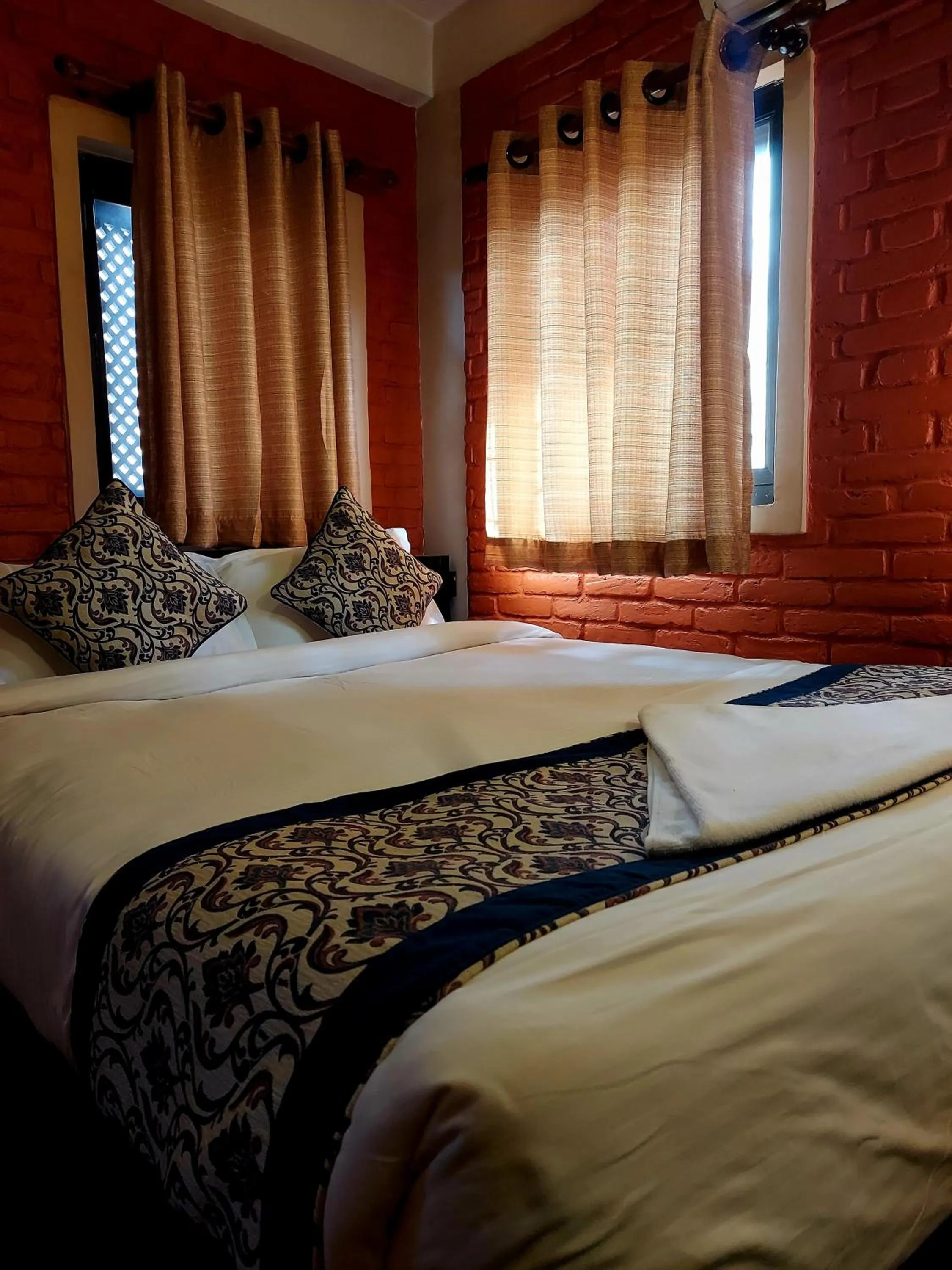 Bedroom, Bed in Hotel Garuda