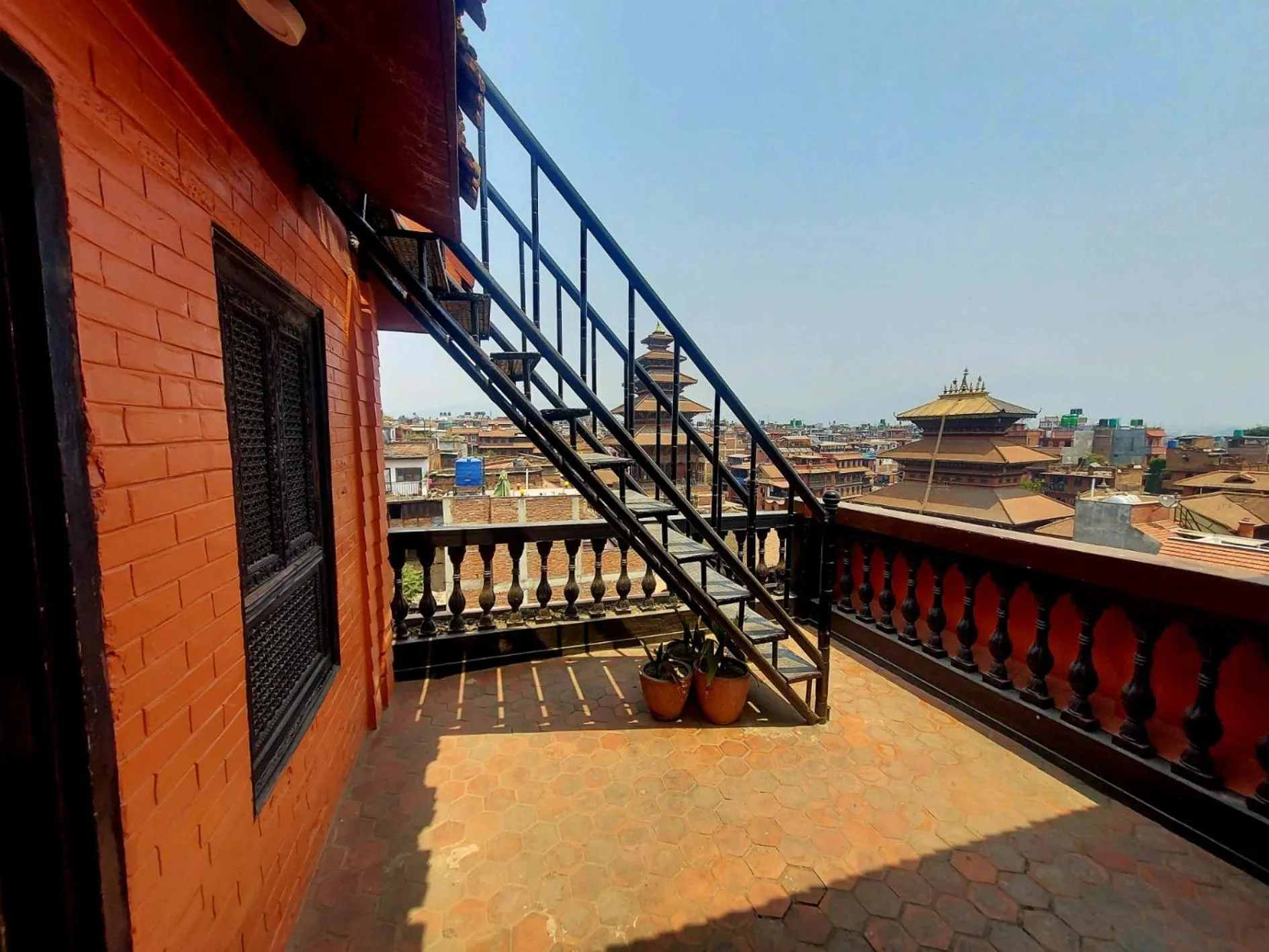 Balcony/Terrace in Hotel Garuda