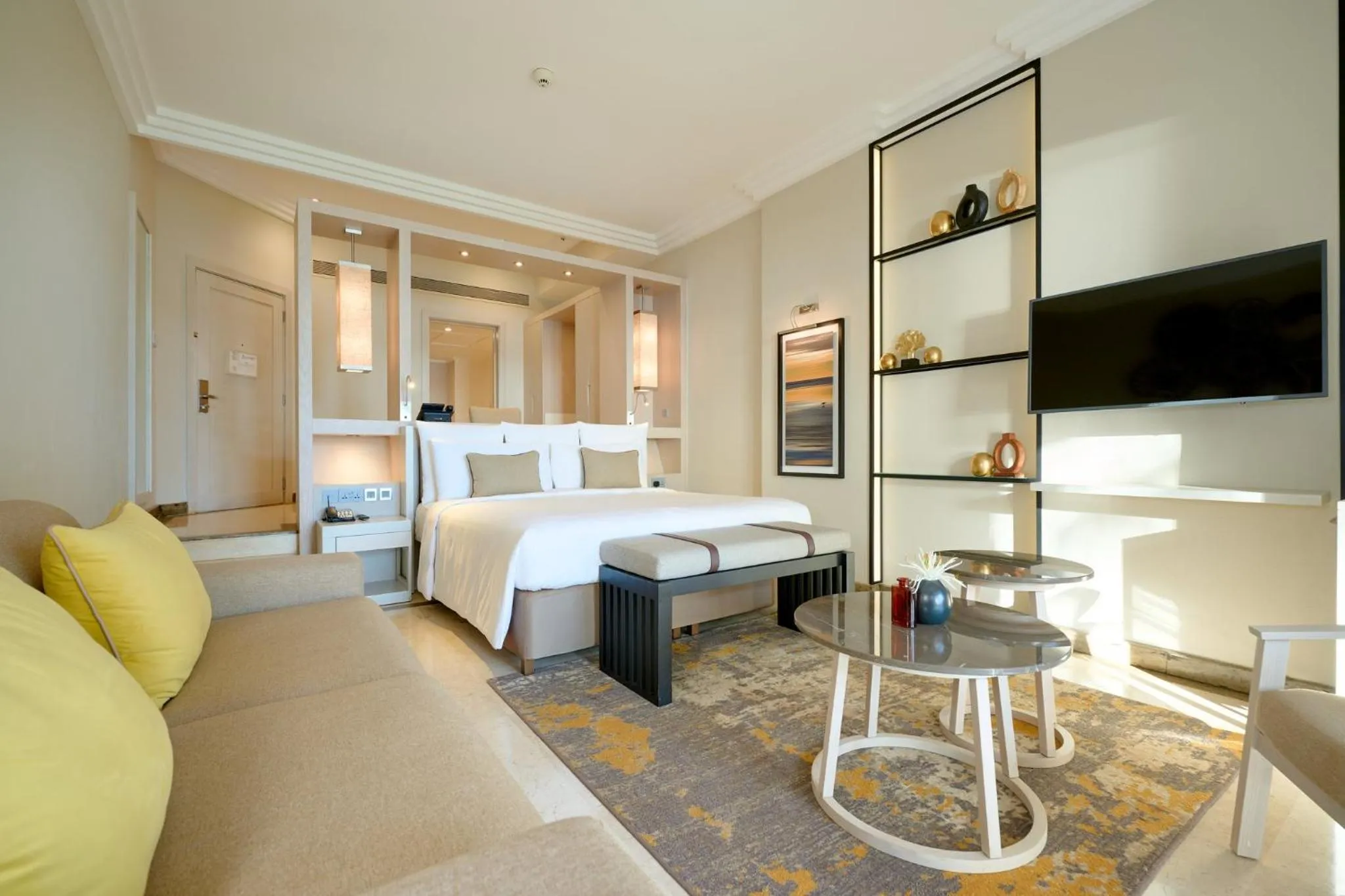 Photo of the whole room, Bed in InterContinental Mauritius Resort Balaclava Fort by IHG