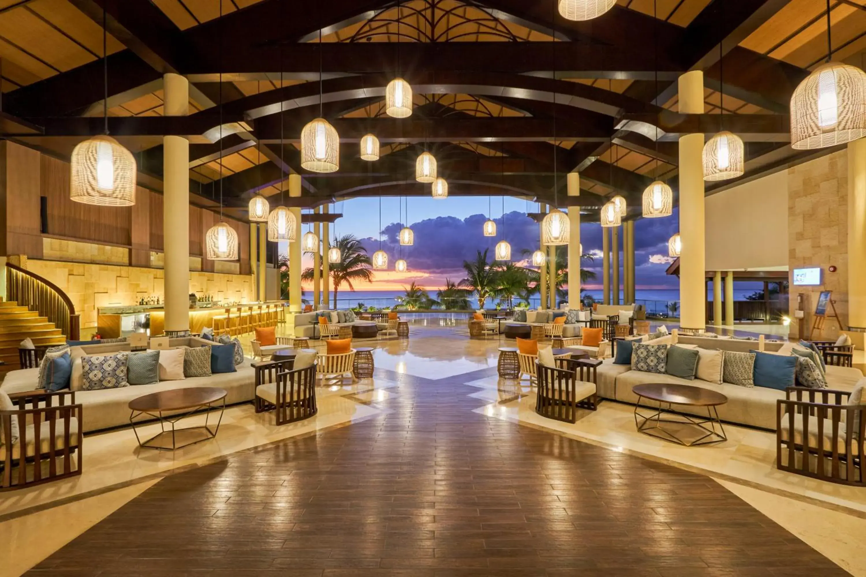 Lobby or reception in InterContinental Mauritius Resort Balaclava Fort by IHG Lobby or reception in InterContinental Mauritius Resort Balaclava Fort by IHG