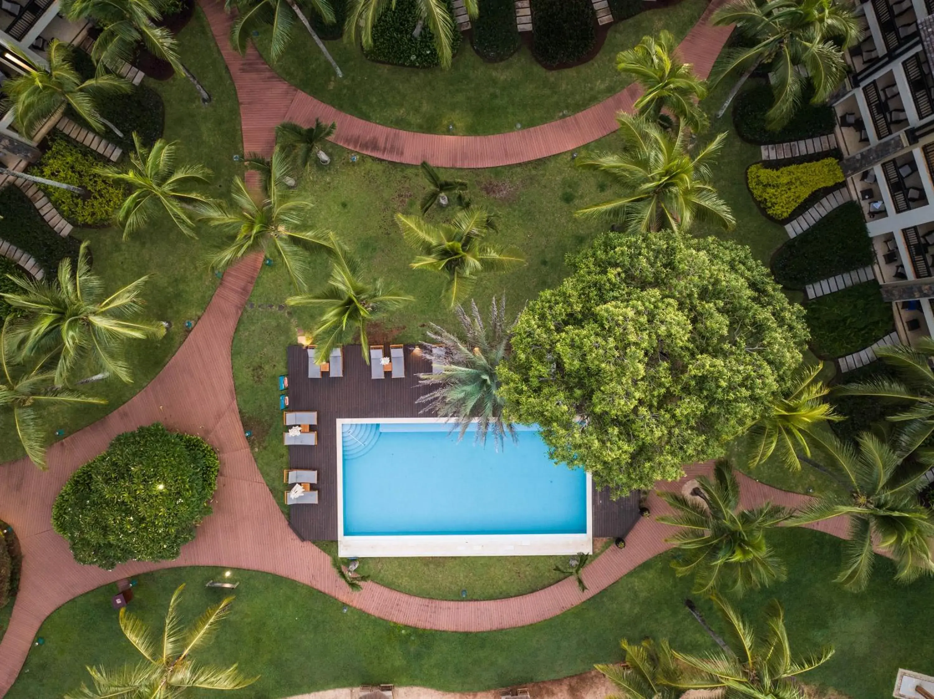 Swimming pool in InterContinental Mauritius Resort Balaclava Fort by IHG Swimming pool in InterContinental Mauritius Resort Balaclava Fort by IHG