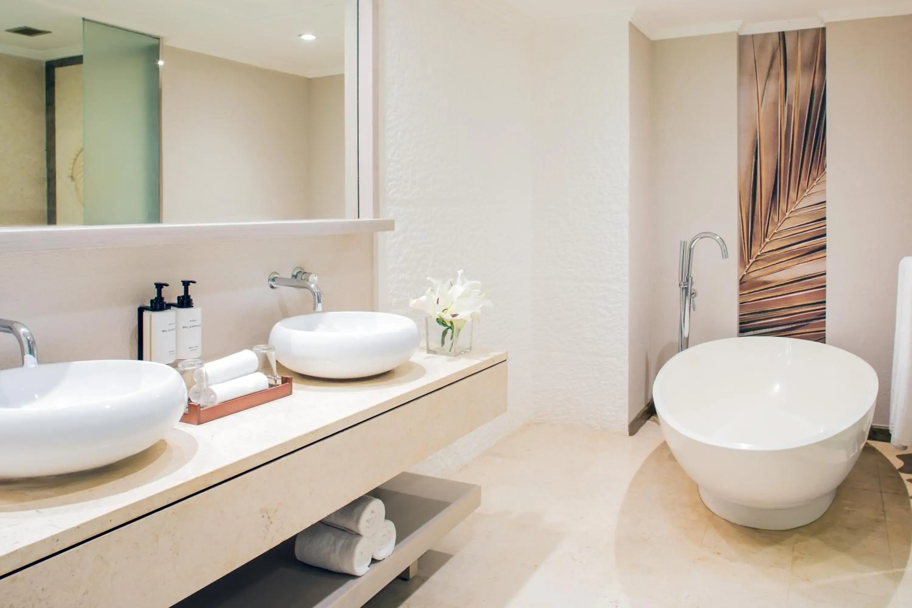 Bathroom in InterContinental Mauritius Resort Balaclava Fort by IHG Bathroom in InterContinental Mauritius Resort Balaclava Fort by IHG