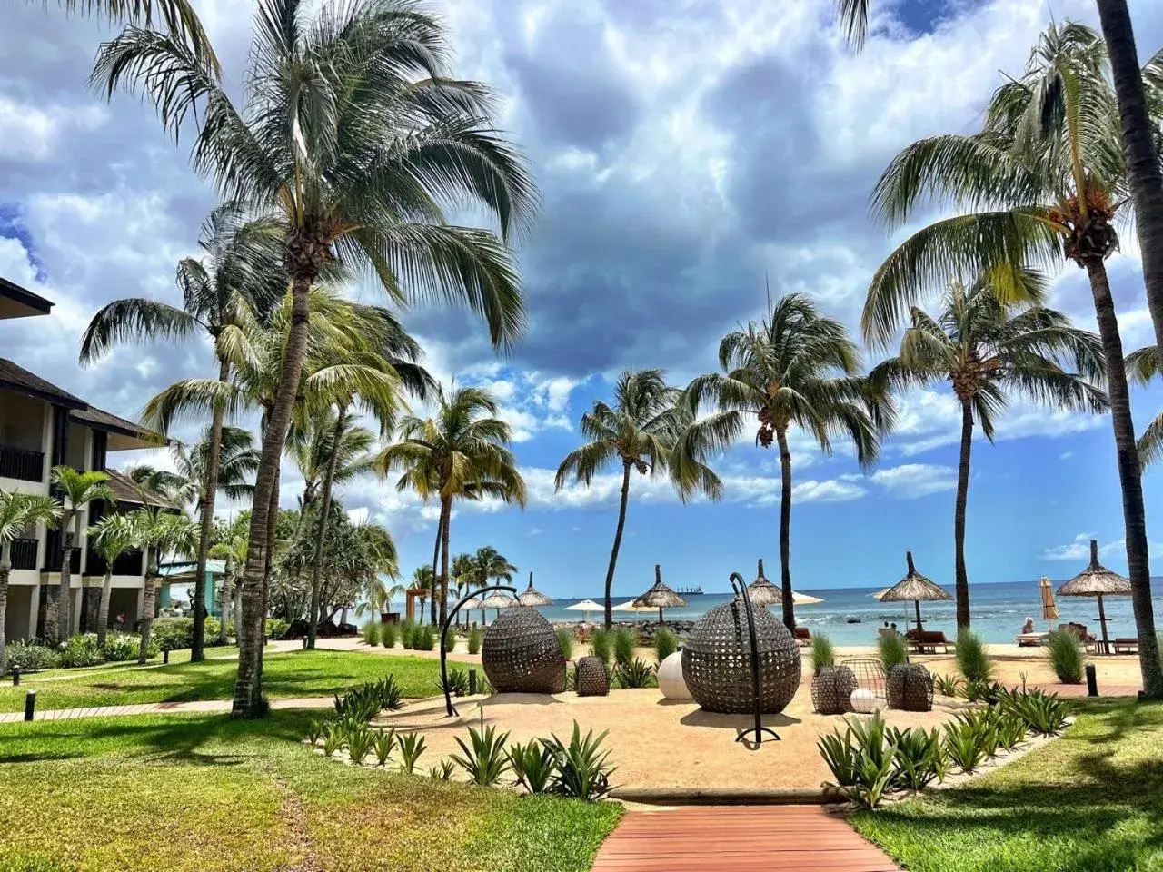 Sea view in InterContinental Mauritius Resort Balaclava Fort by IHG Sea view in InterContinental Mauritius Resort Balaclava Fort by IHG