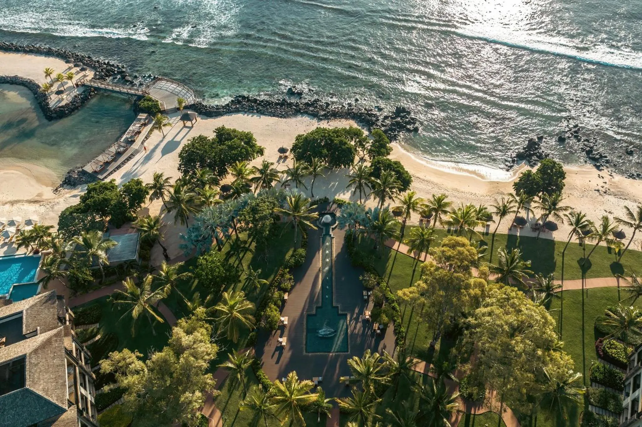 Property building in InterContinental Mauritius Resort Balaclava Fort by IHG