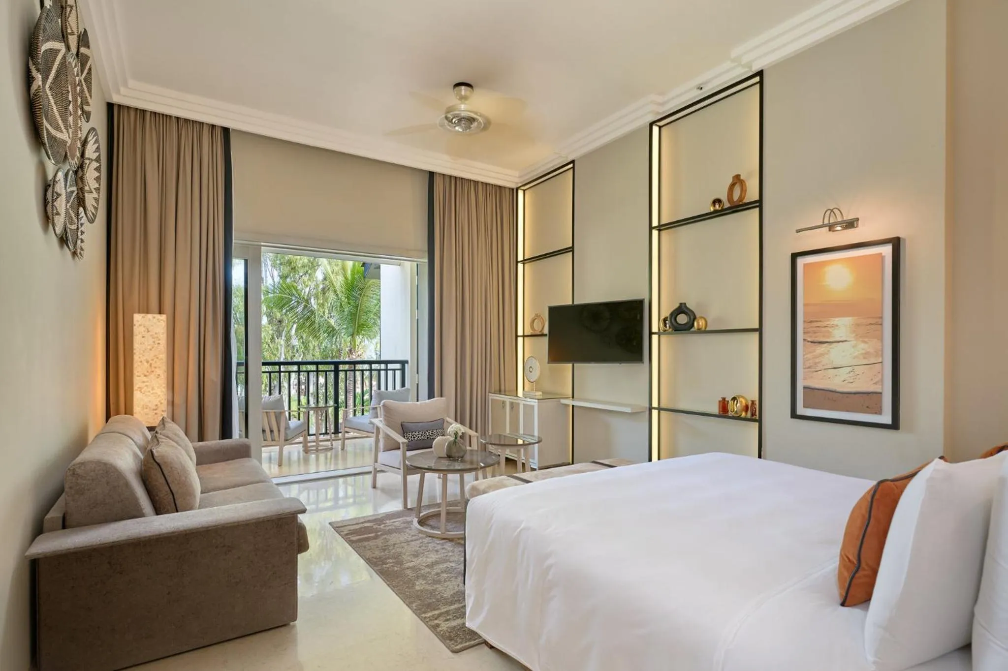 Photo of the whole room, Bed in InterContinental Mauritius Resort Balaclava Fort by IHG