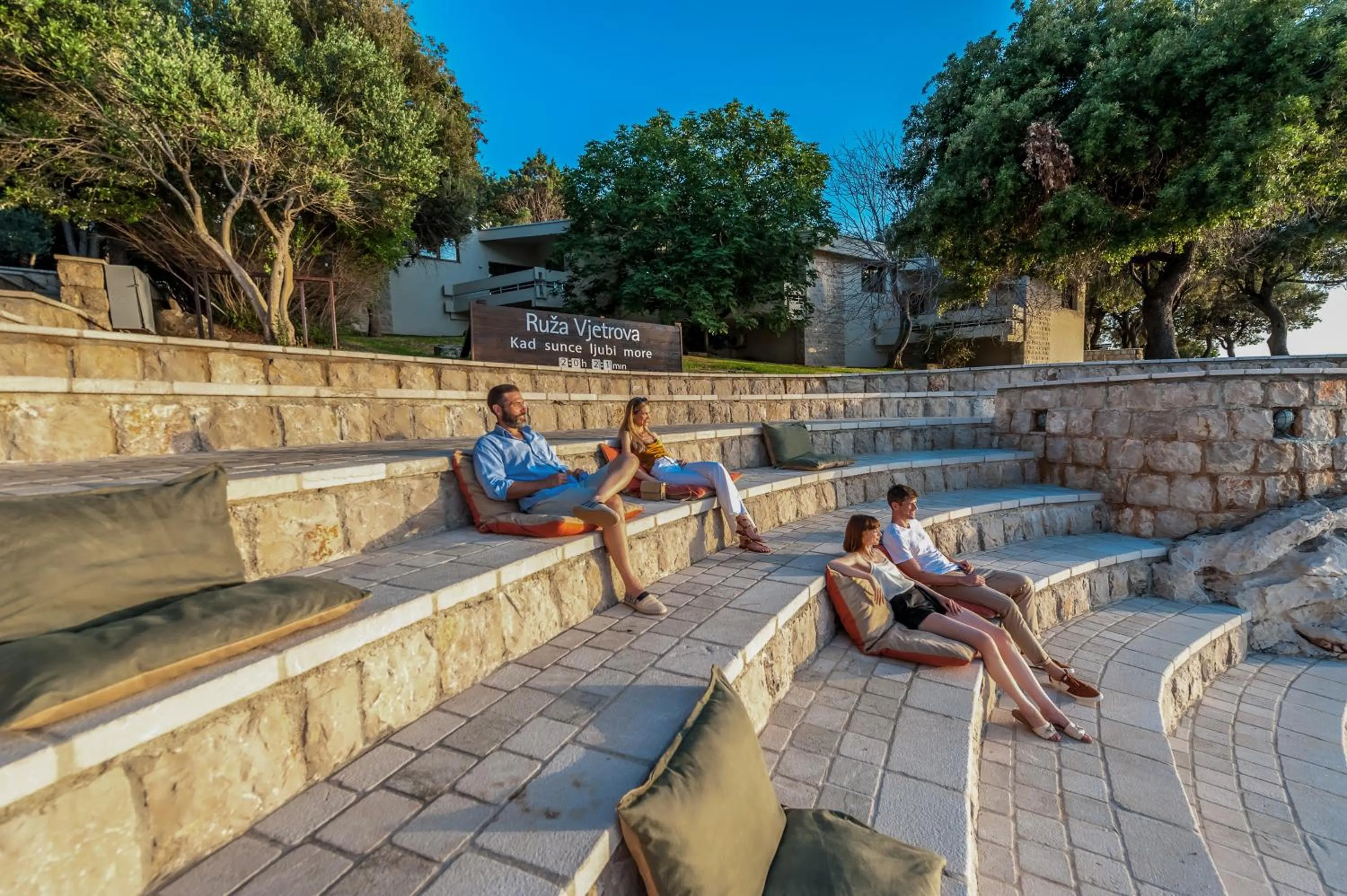 group of guests in Radisson Resort Ruza Vjetrova
