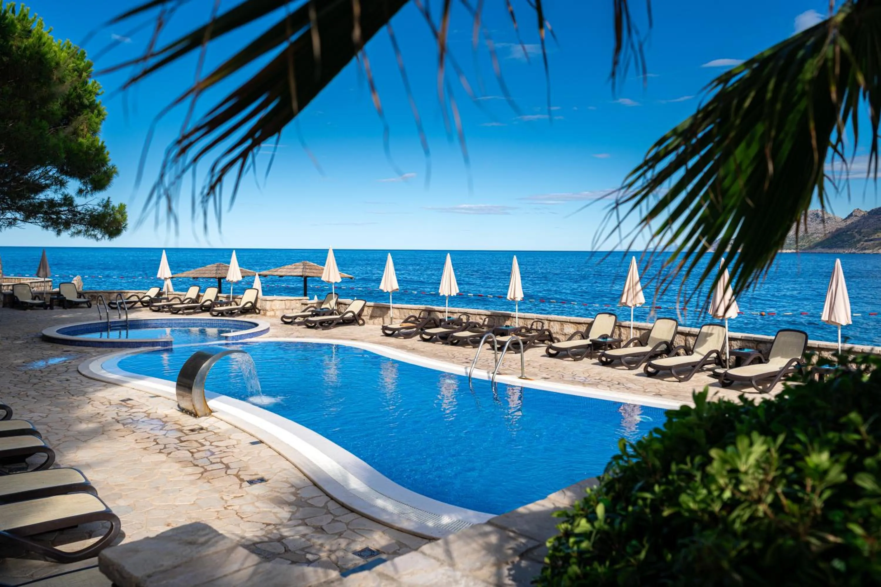 Swimming pool in Radisson Resort Ruza Vjetrova