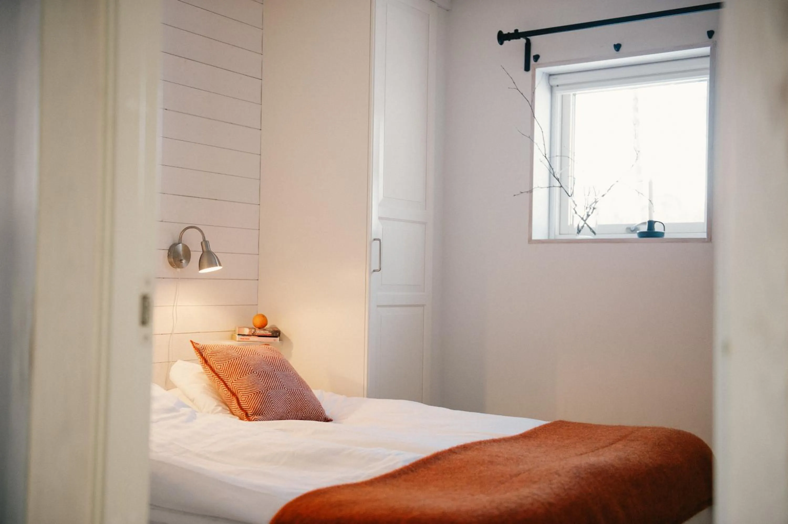 Bedroom, Bed in Fjällfrid stugby