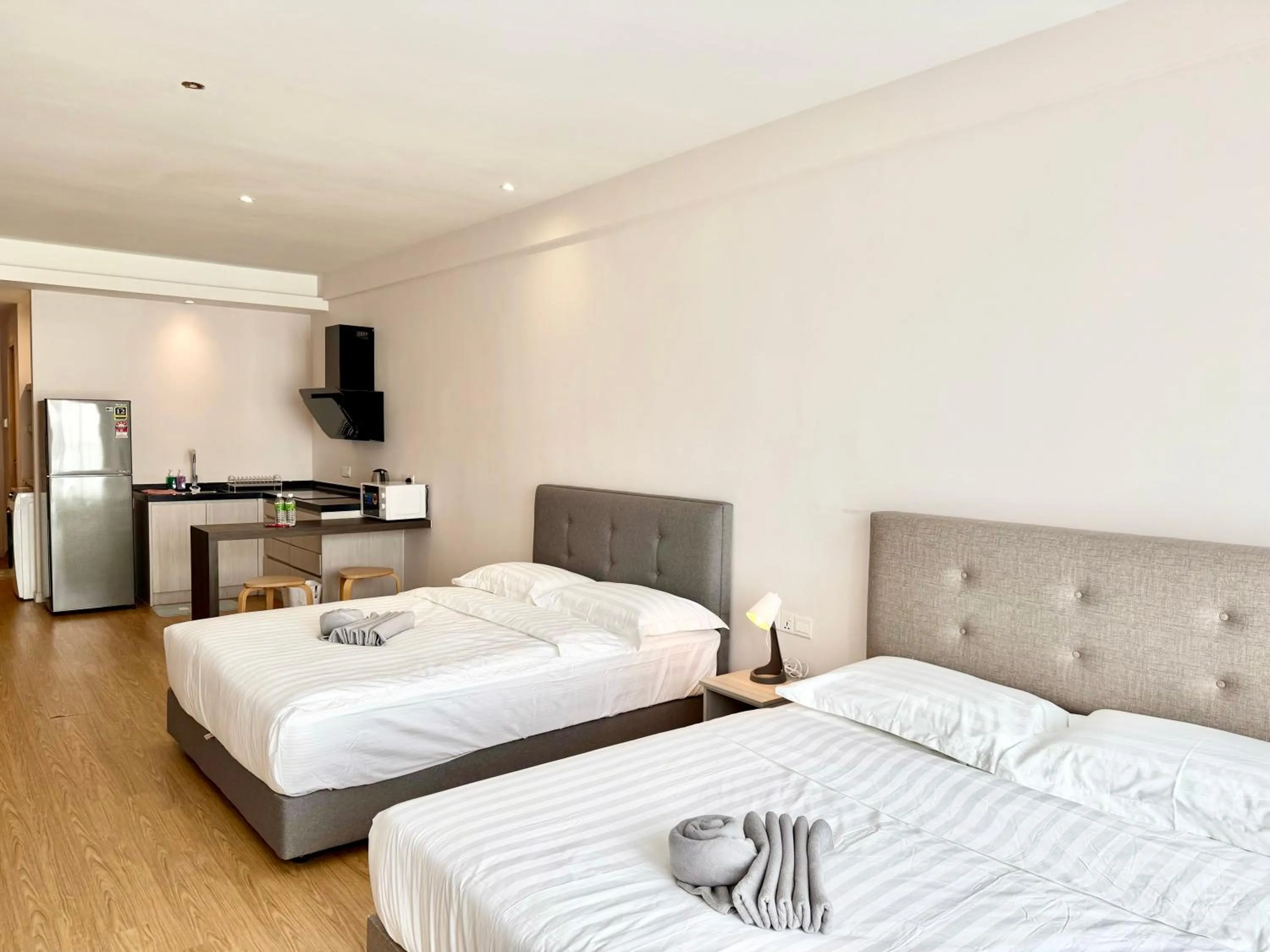 Bedroom, Bed in Deco Home @ Aru Suites