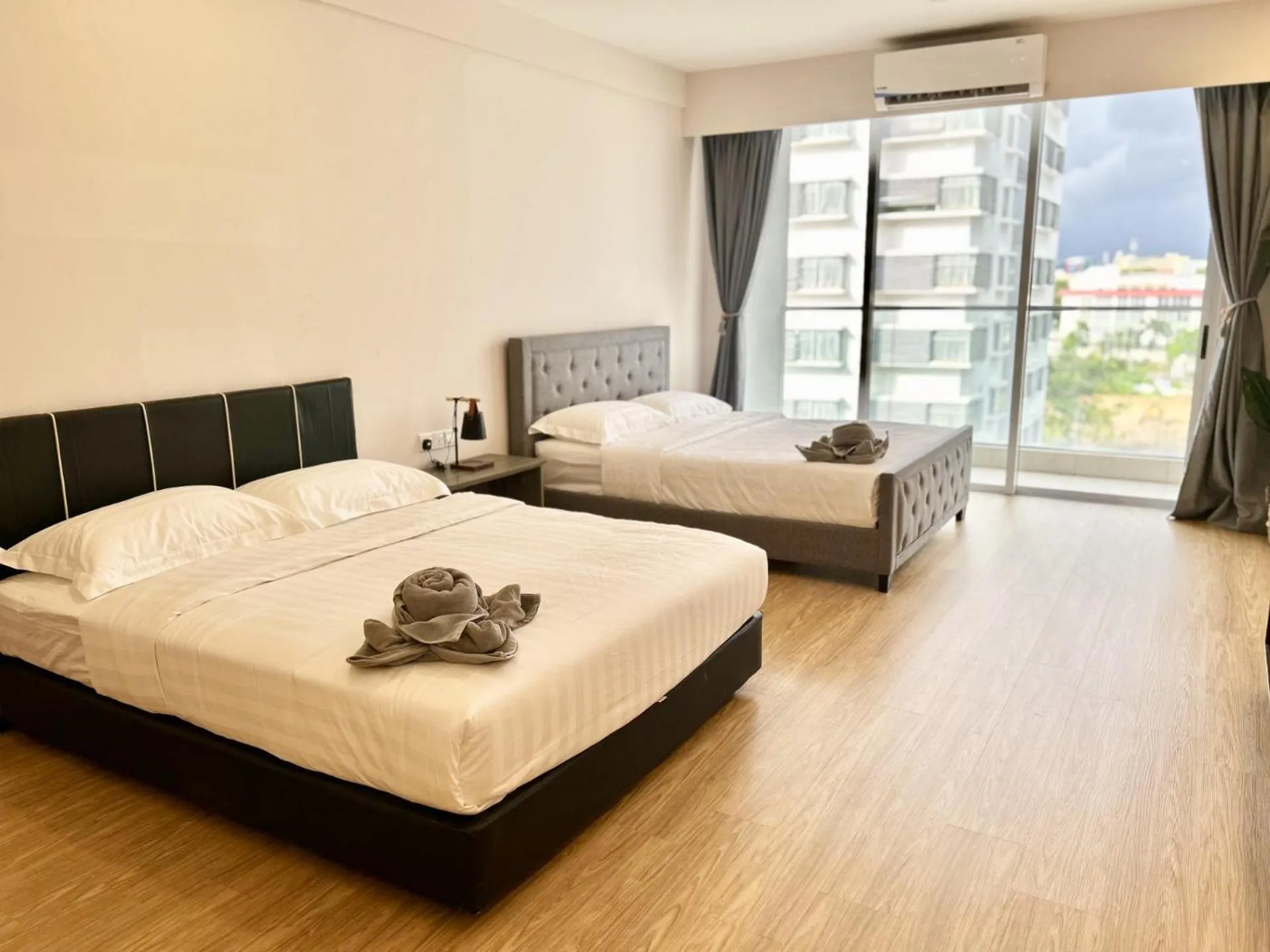 Bedroom, Bed in Deco Home @ Aru Suites