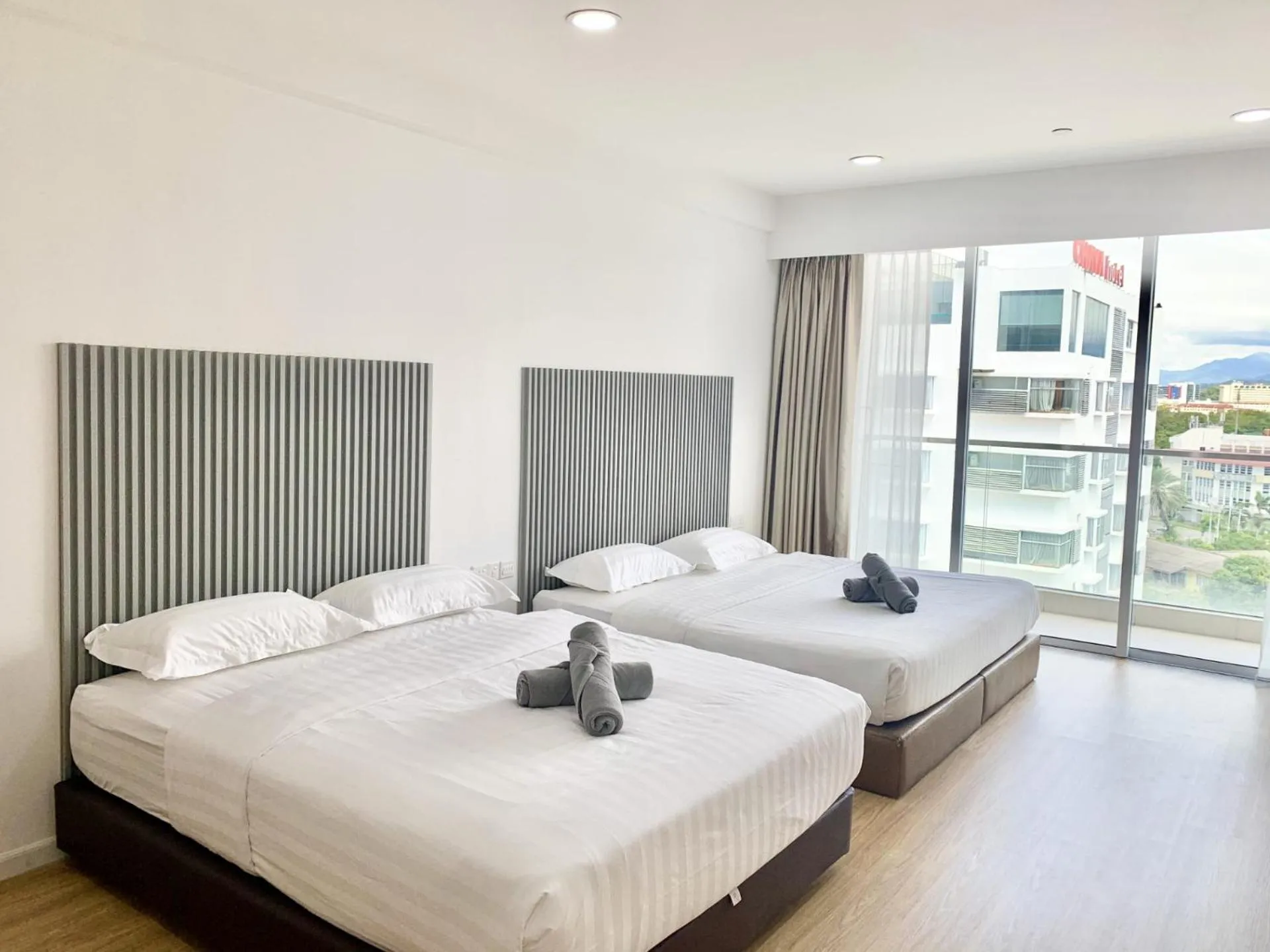 Bedroom, Bed in Deco Home @ Aru Suites