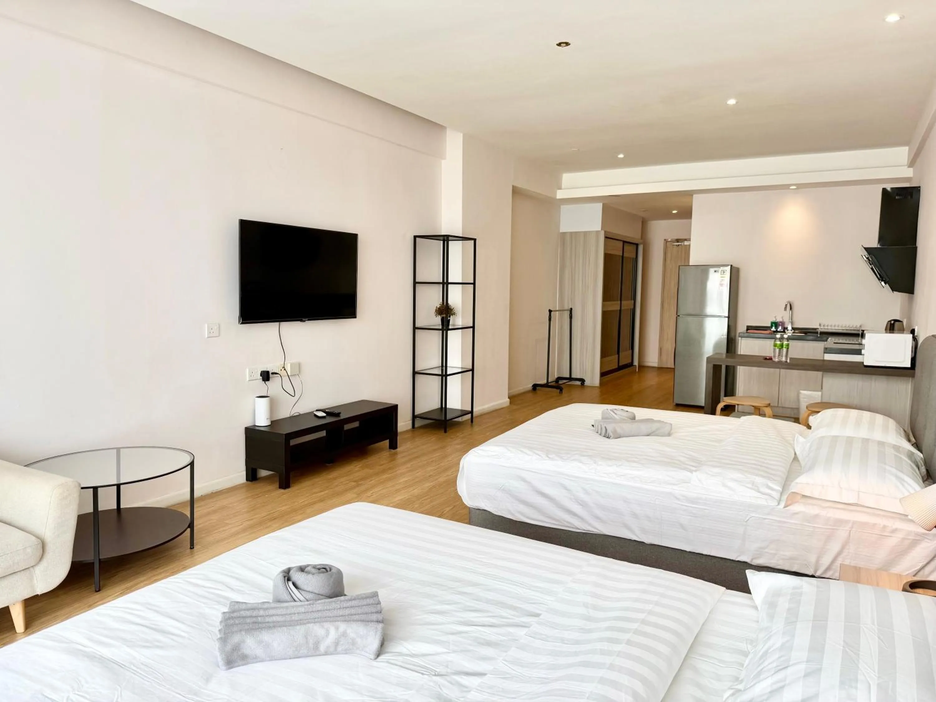 Bedroom, Bed in Deco Home @ Aru Suites