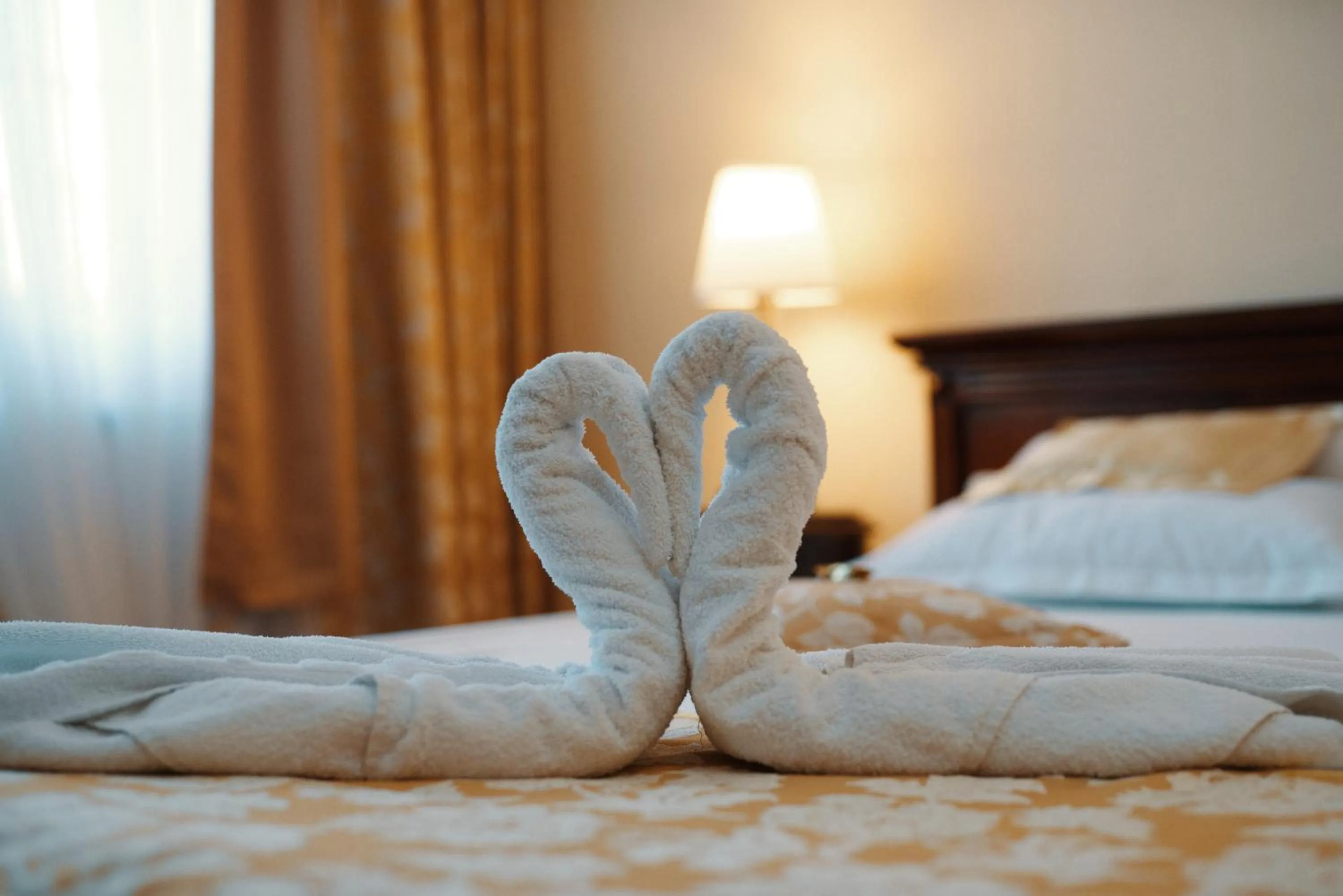 Bed in Garni Hotel Andric