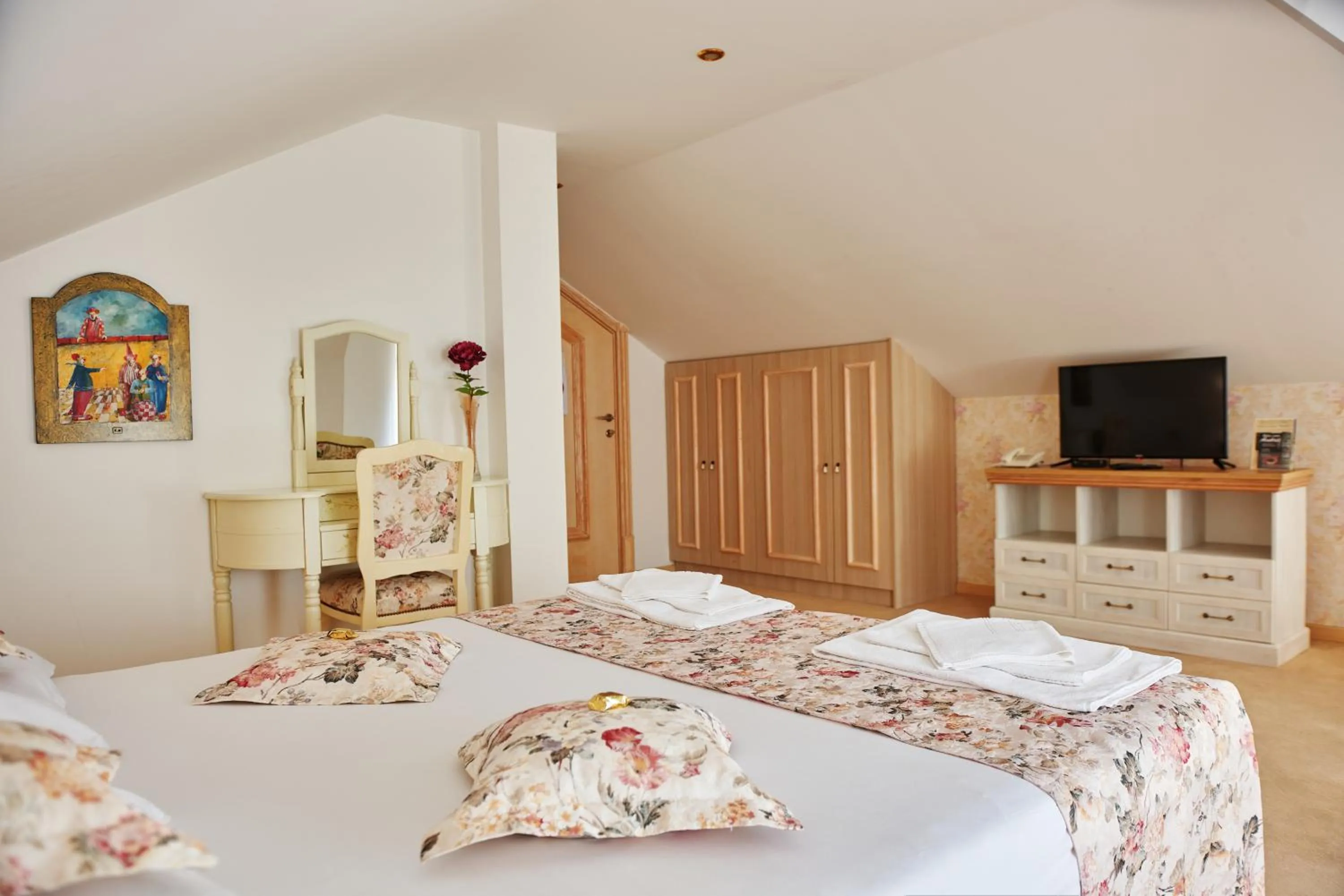 Bed in Garni Hotel Andric