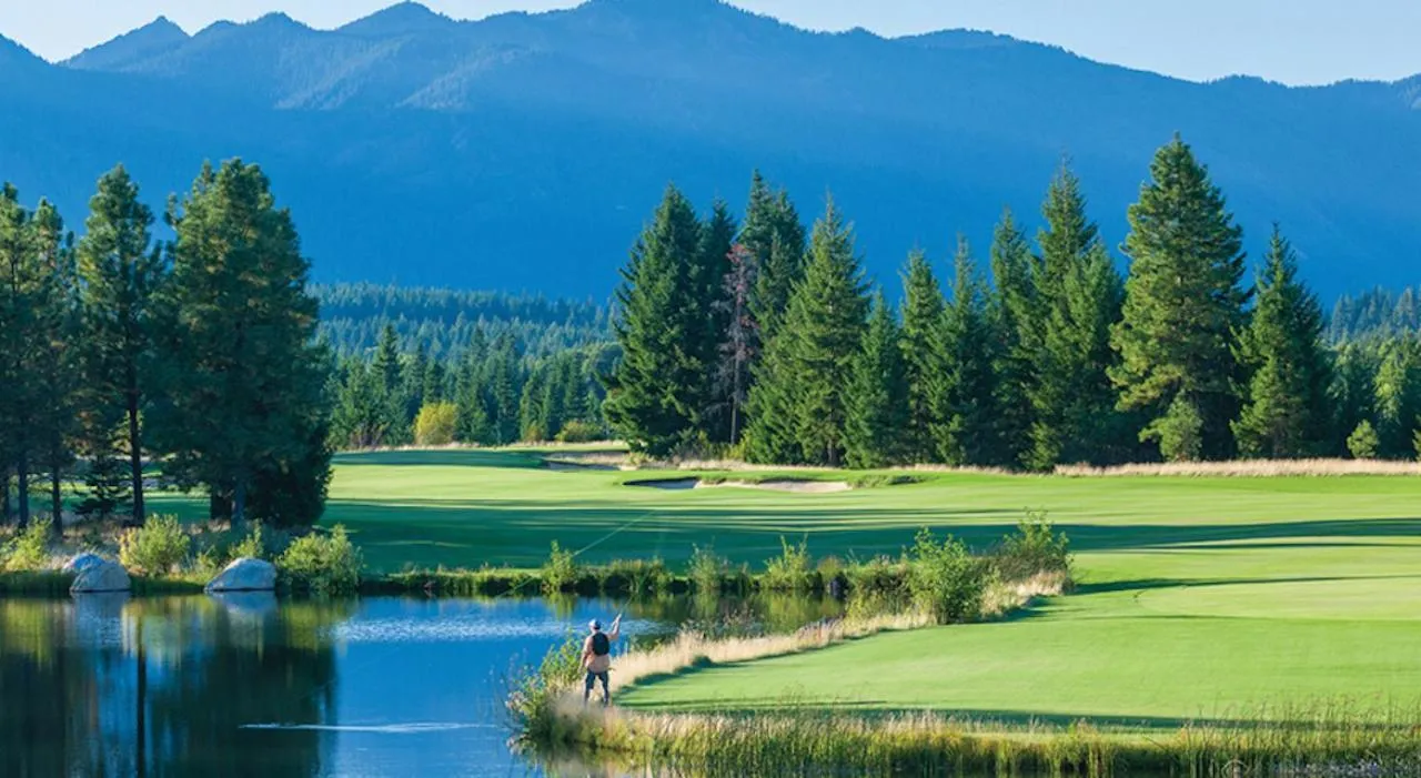 Golfcourse in Suncadia Lodge Studio Unit