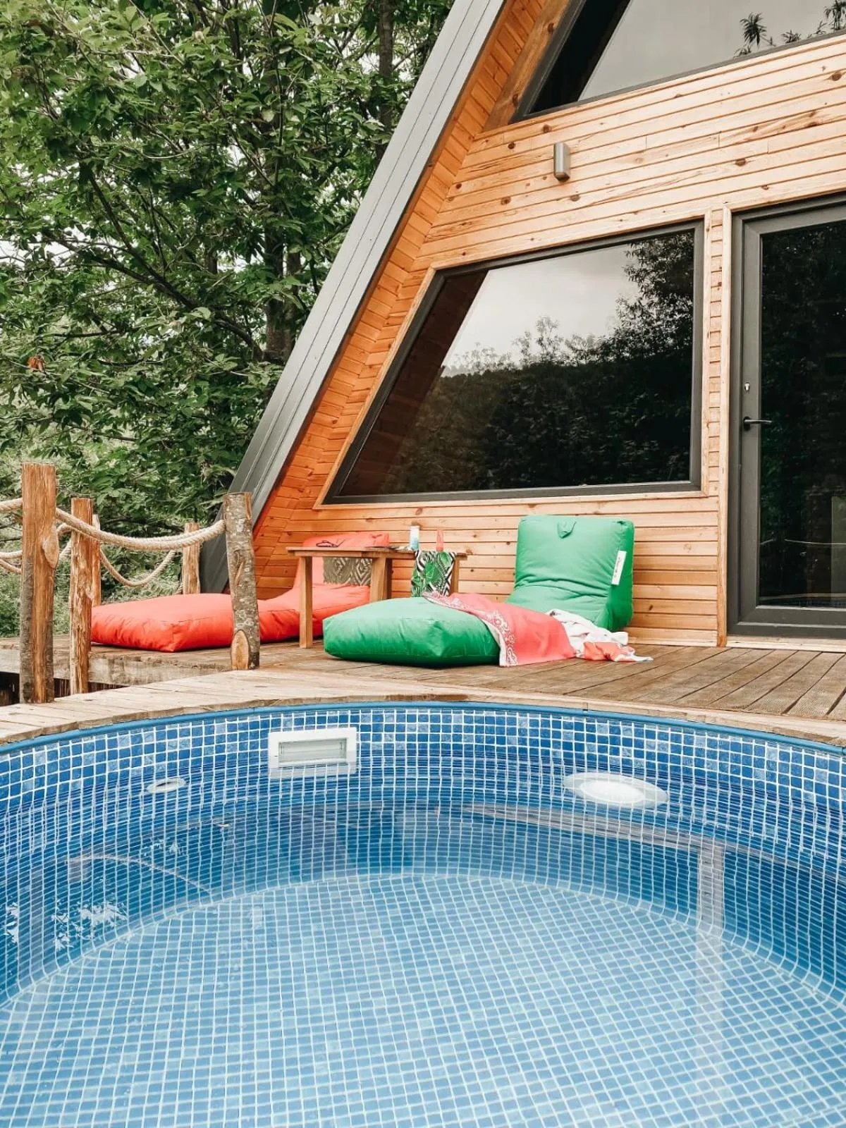 Swimming pool in Loca Sapanca Bungalov