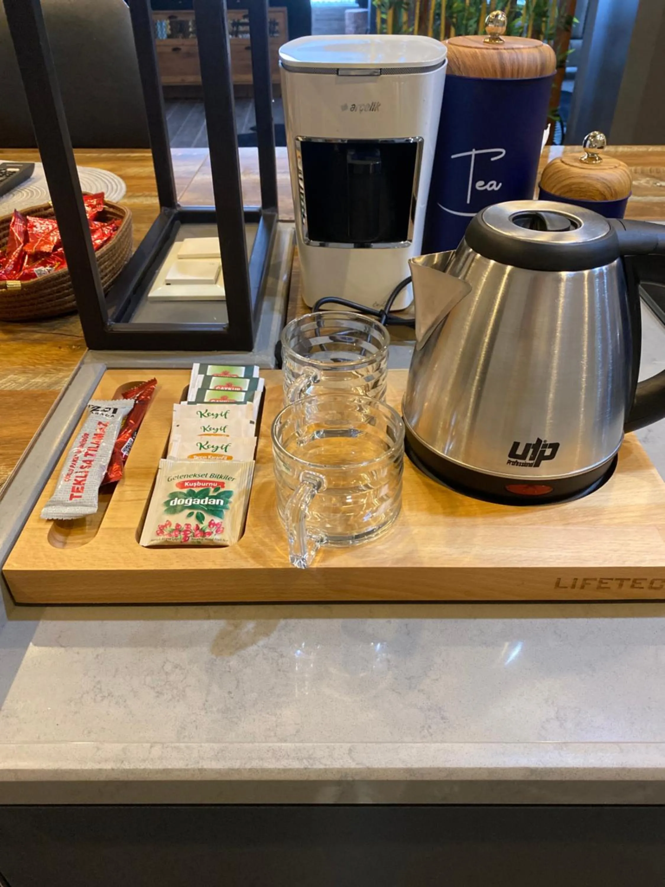 Coffee/tea facilities in Fenix loft