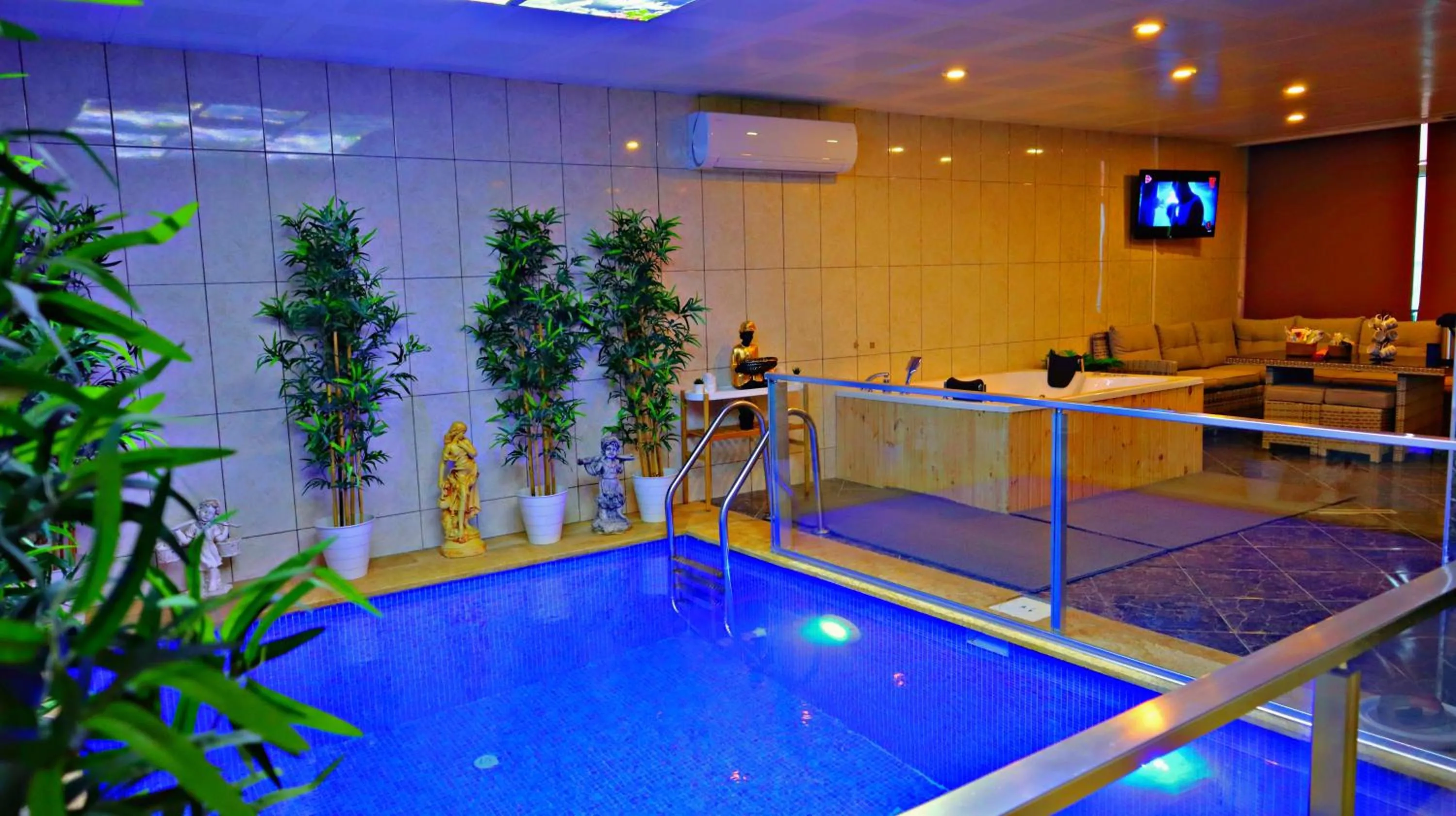 Pool view in Fenix loft