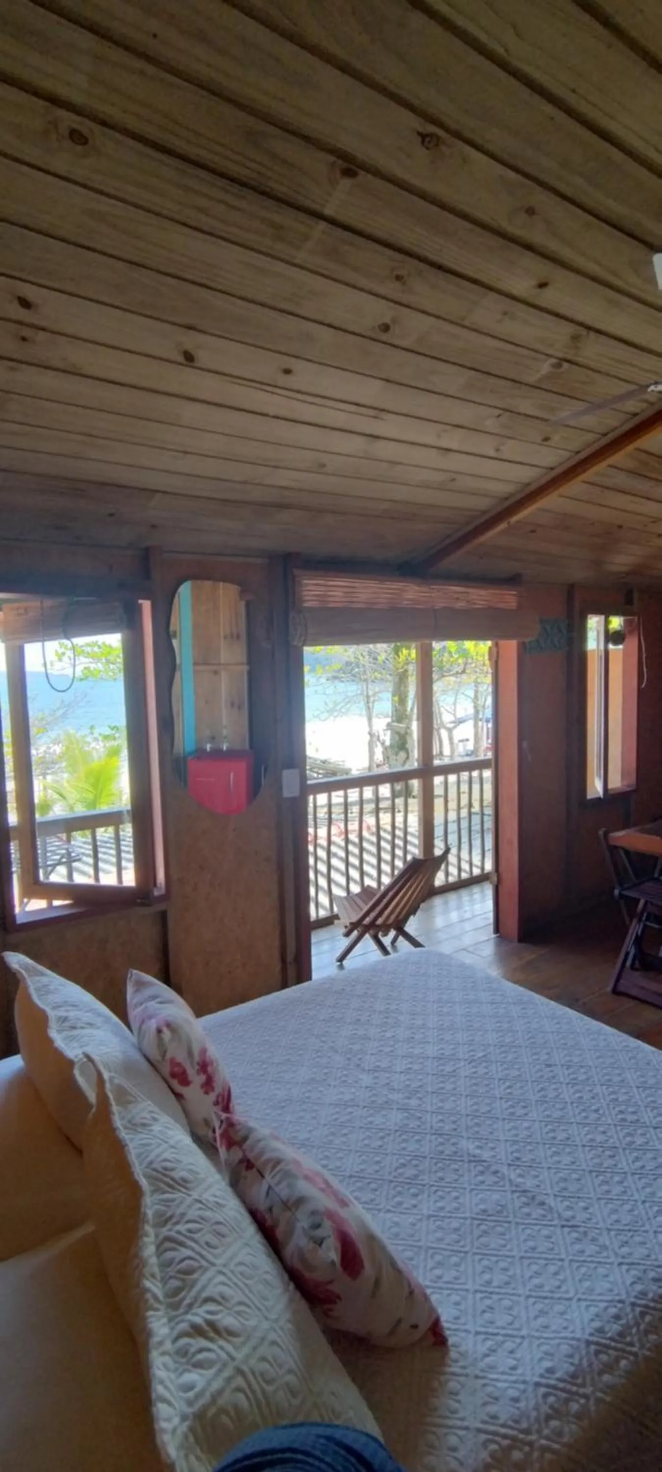 Photo of the whole room, Bed in Shambhala Quarto Ideal para Casal Beira Mar entre Paraty e Ubatuba