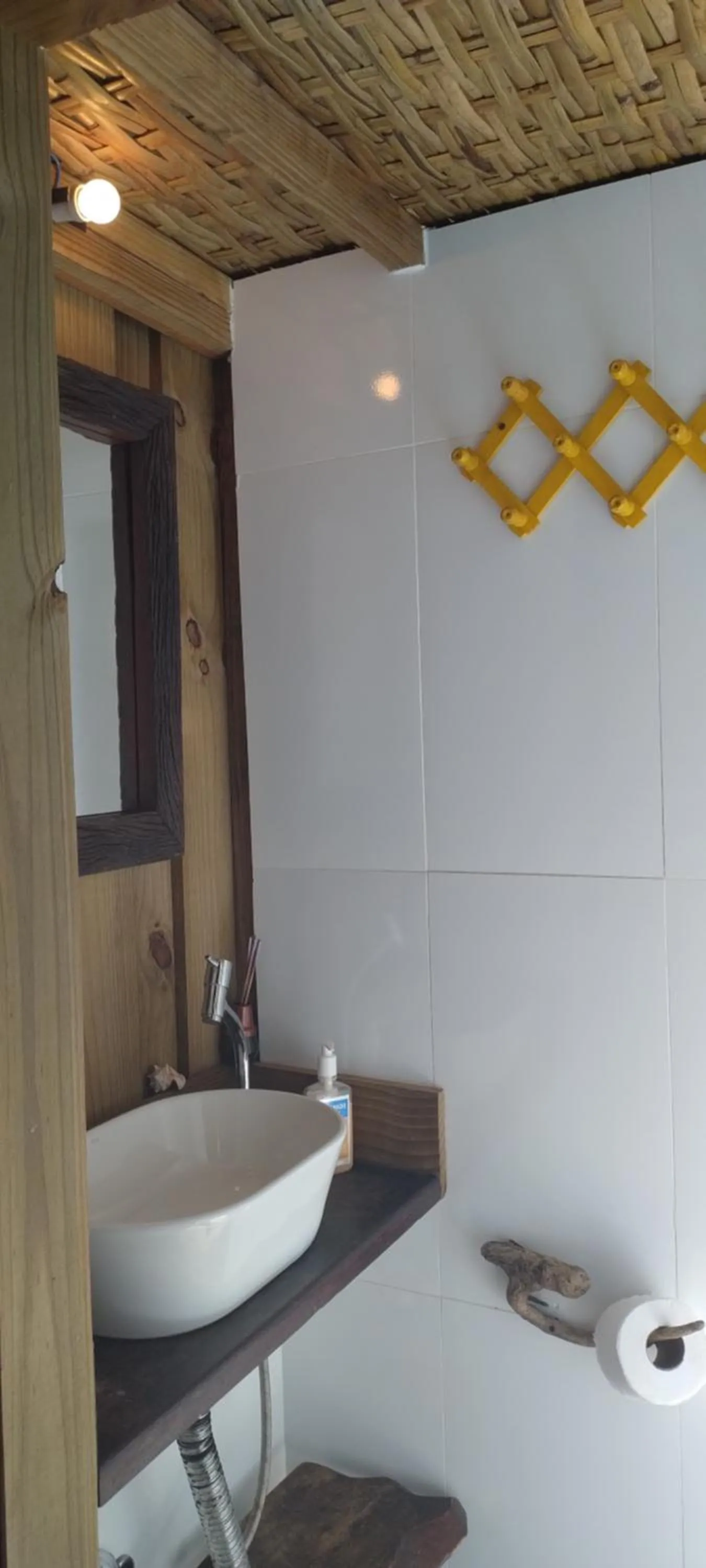 Bathroom in Shambhala Quarto Ideal para Casal Beira Mar entre Paraty e Ubatuba
