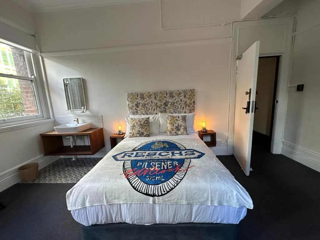 Bed in The Resch House