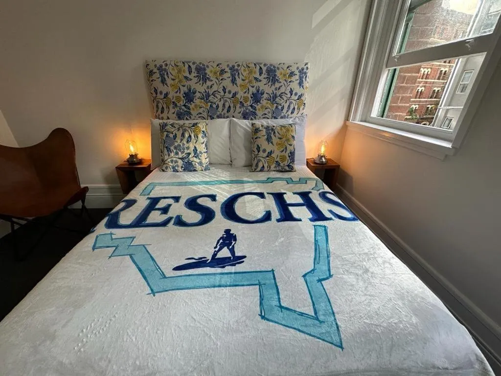 Bed in The Resch House