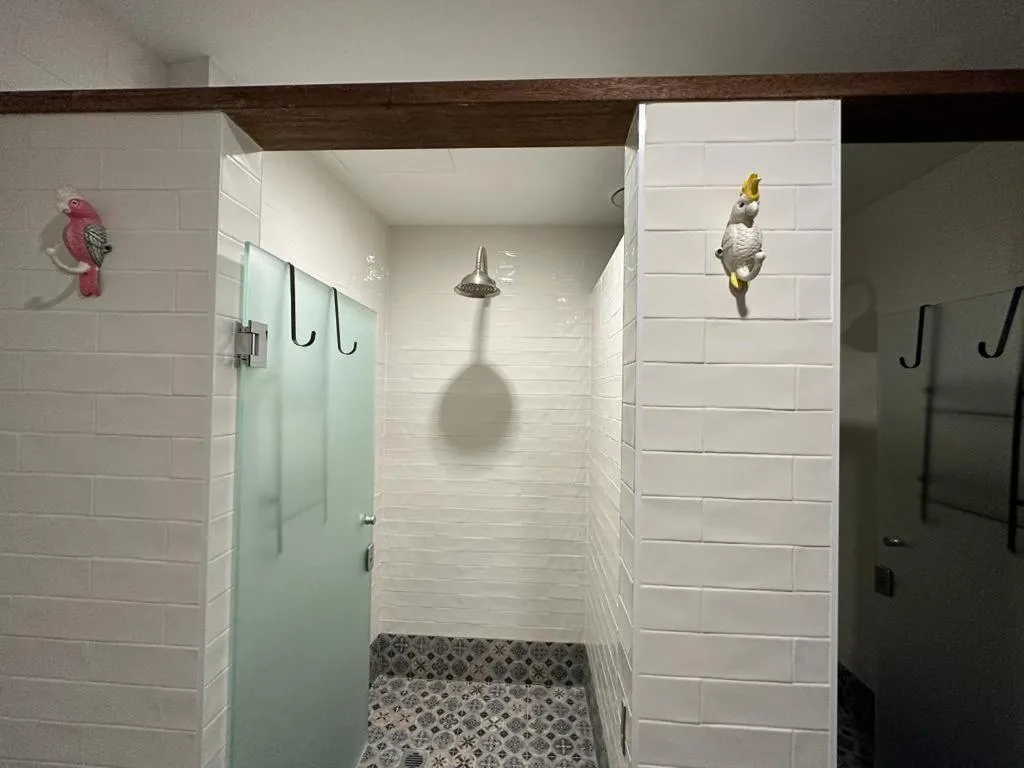 Shower in The Resch House