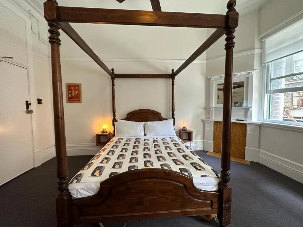 Bed in The Resch House