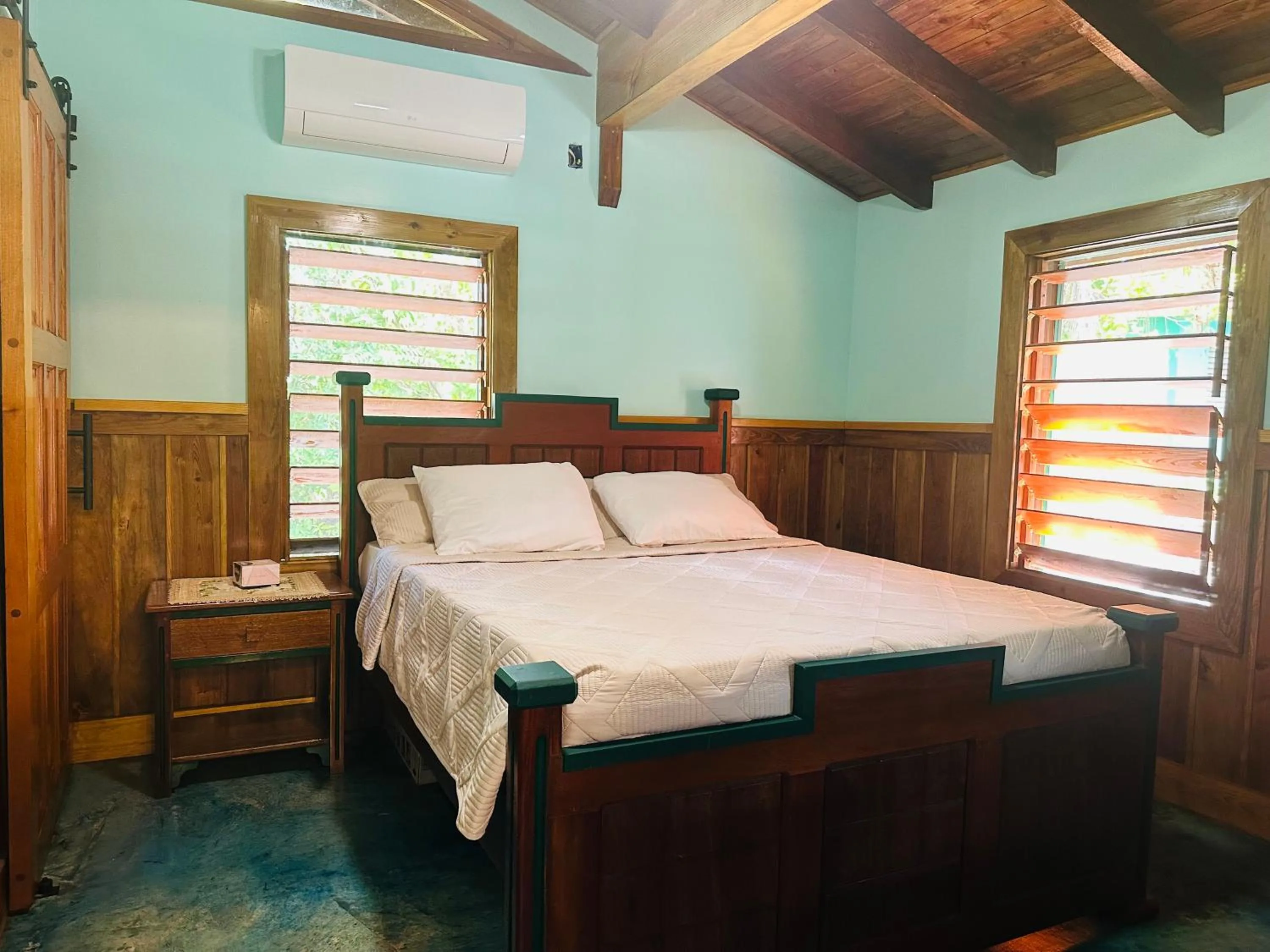 Bed in Howler Landing Vacation Rental