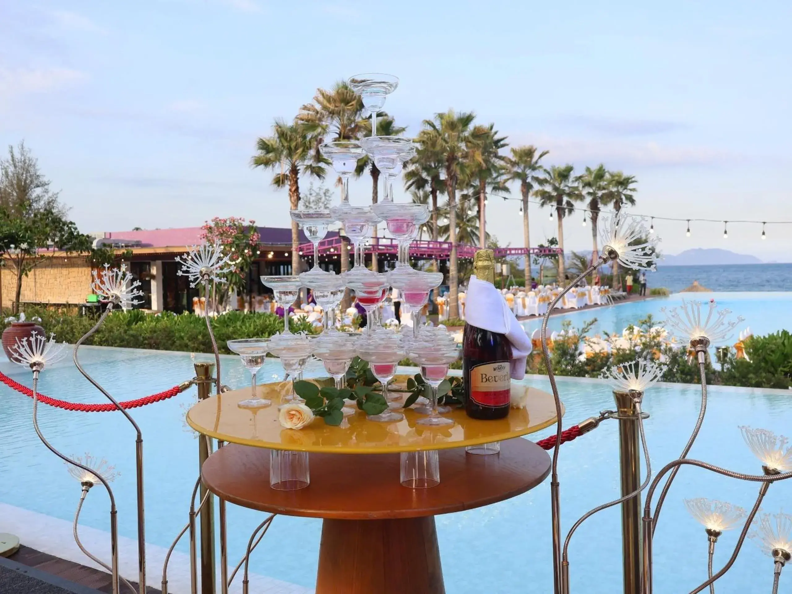 Swimming pool in TTC Van Phong Bay Resort - Himalaya Sauna & Steam Retreat Included Swimming pool in TTC Van Phong Bay Resort - Himalaya Sauna & Steam Retreat Included