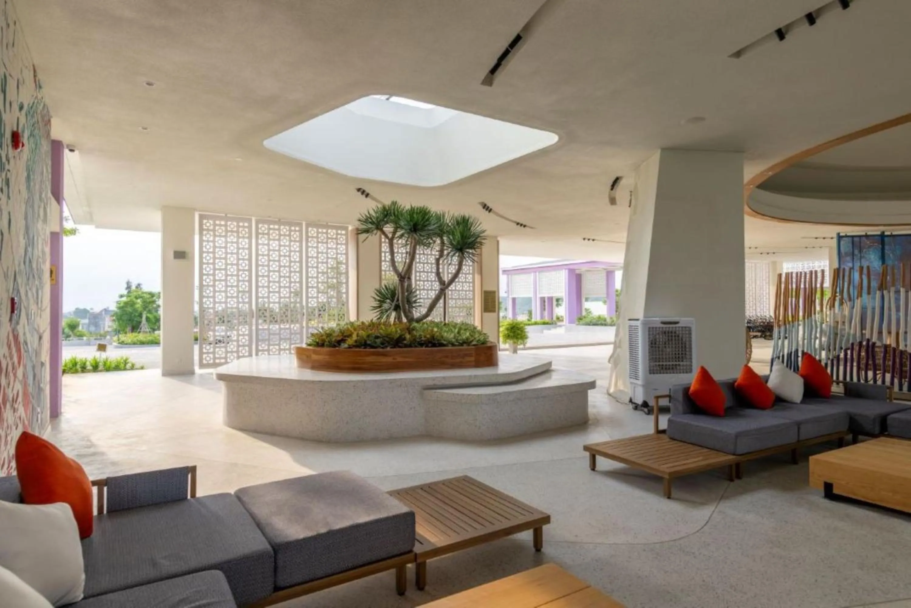 Lobby or reception in TTC Van Phong Bay Resort - Himalaya Sauna & Steam Retreat Included