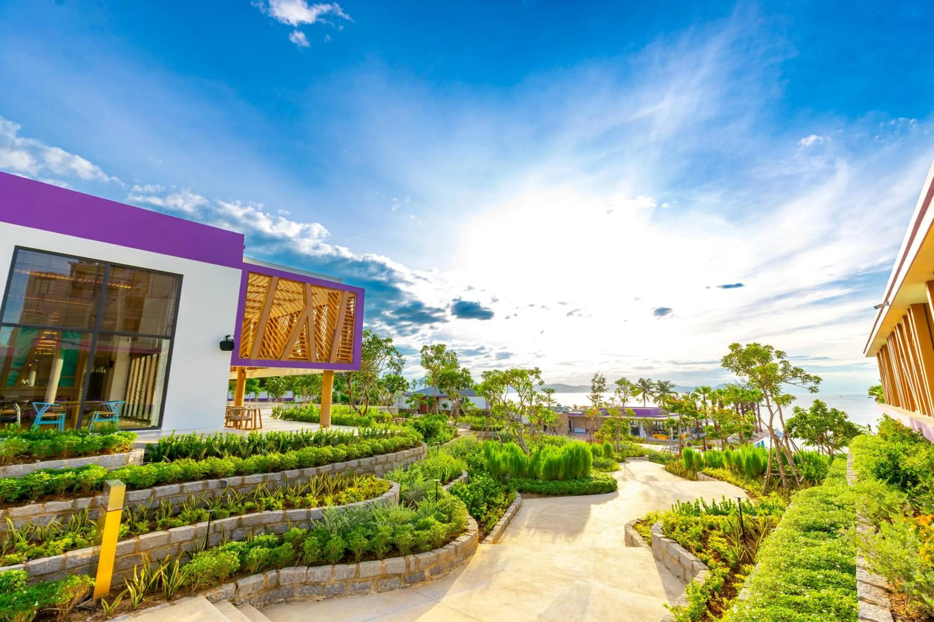 Property building in TTC Van Phong Bay Resort - Himalaya Sauna & Steam Retreat Included