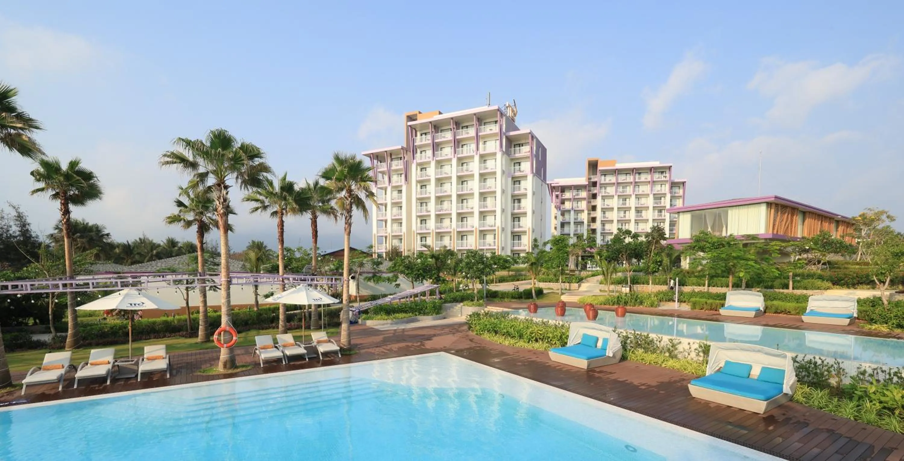 Property building in TTC Van Phong Bay Resort - Himalaya Sauna & Steam Retreat Included