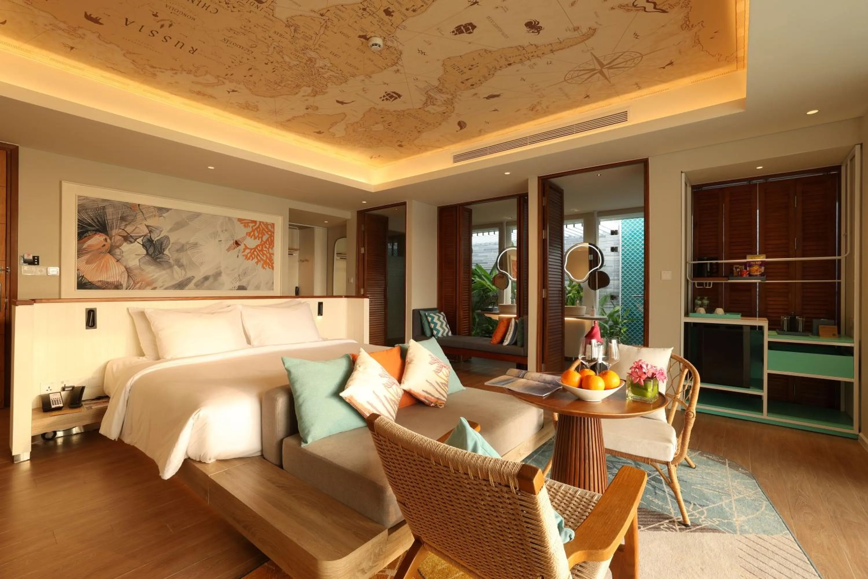 Bed in TTC Van Phong Bay Resort - Himalaya Sauna & Steam Retreat Included