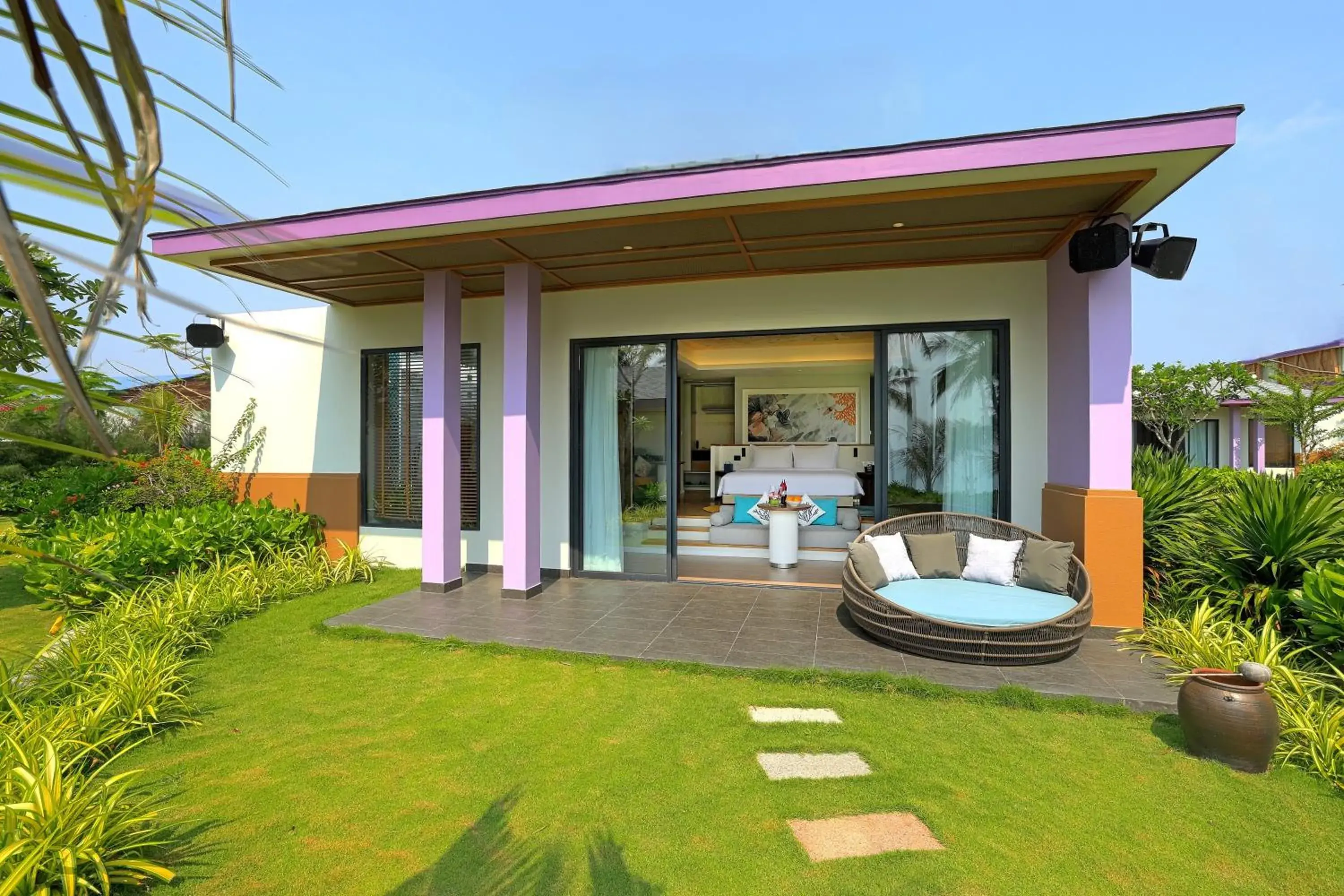 Bed in TTC Van Phong Bay Resort - Himalaya Sauna & Steam Retreat Included Bed in TTC Van Phong Bay Resort - Himalaya Sauna & Steam Retreat Included