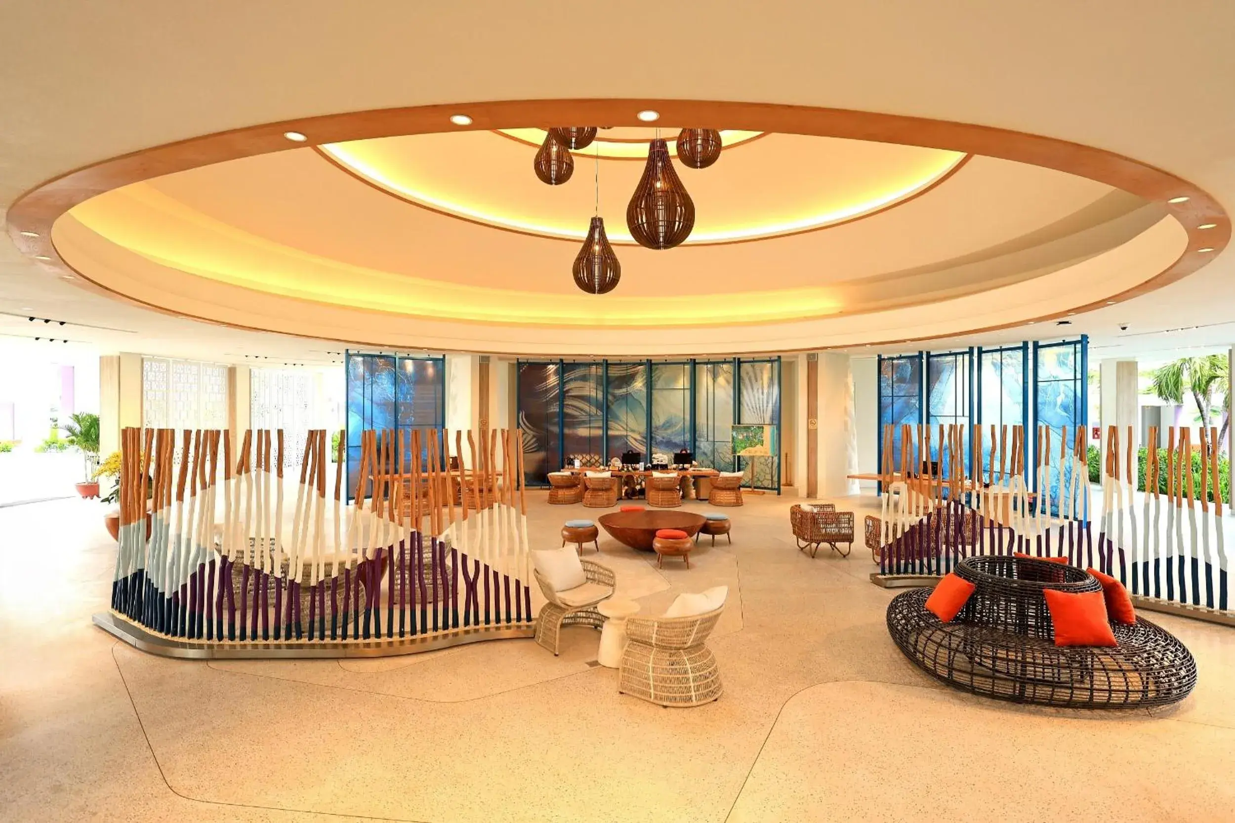 Lobby or reception in TTC Van Phong Bay Resort - Himalaya Sauna & Steam Retreat Included Lobby or reception in TTC Van Phong Bay Resort - Himalaya Sauna & Steam Retreat Included