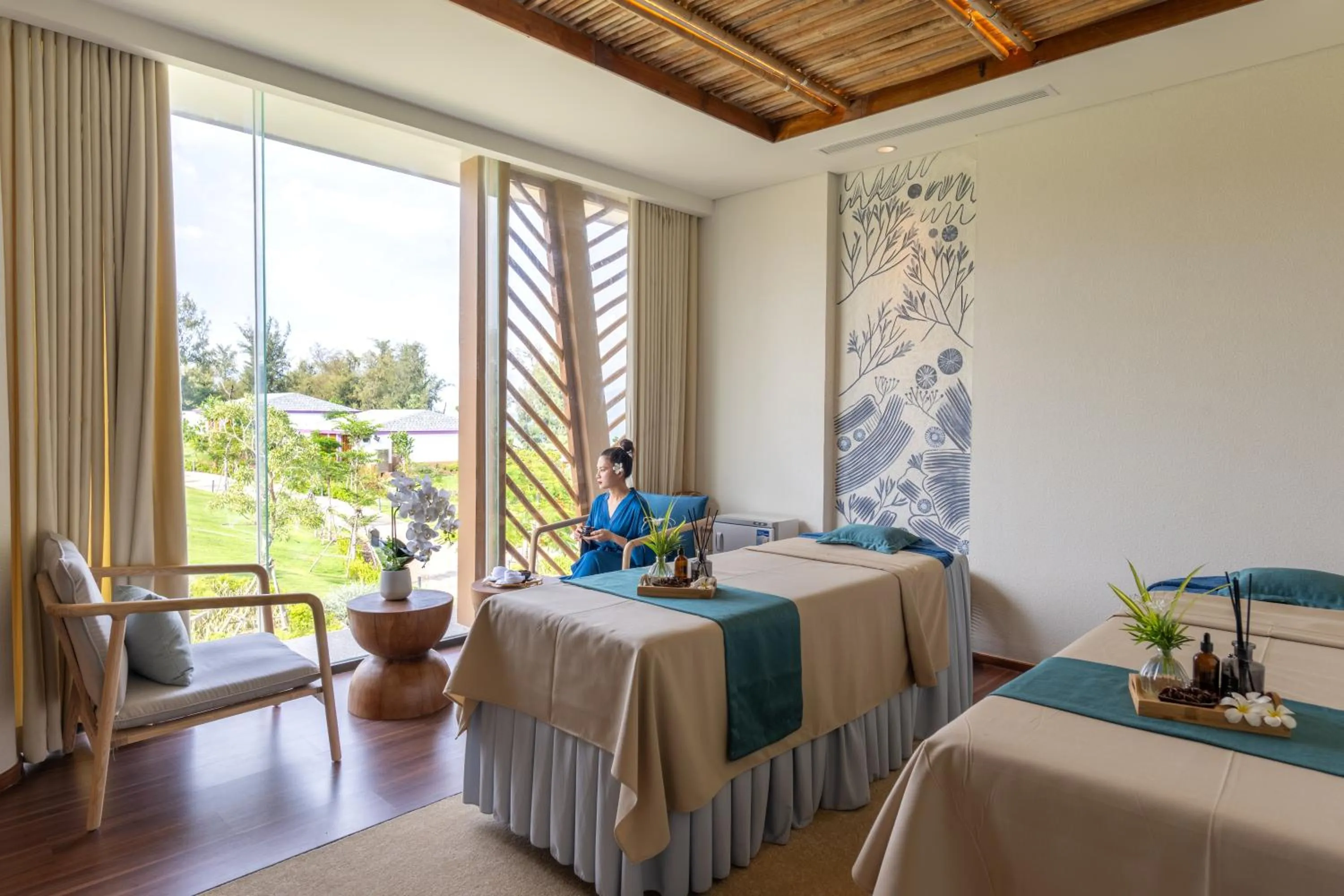 Garden in TTC Van Phong Bay Resort - Himalaya Sauna & Steam Retreat Included