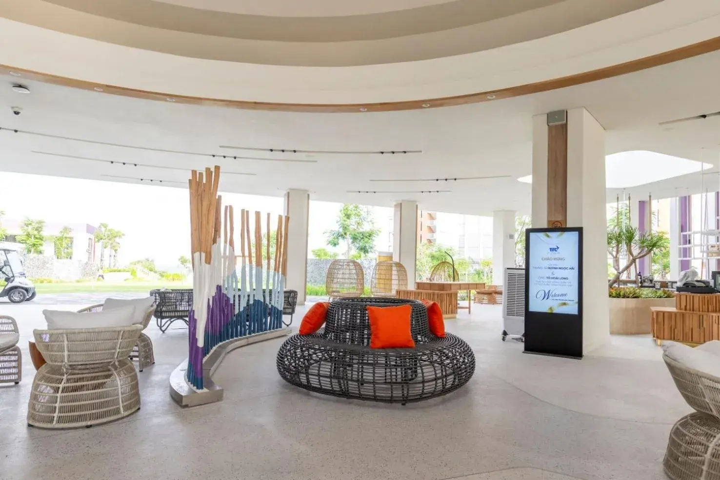 Lobby or reception in TTC Van Phong Bay Resort - Himalaya Sauna & Steam Retreat Included Lobby or reception in TTC Van Phong Bay Resort - Himalaya Sauna & Steam Retreat Included