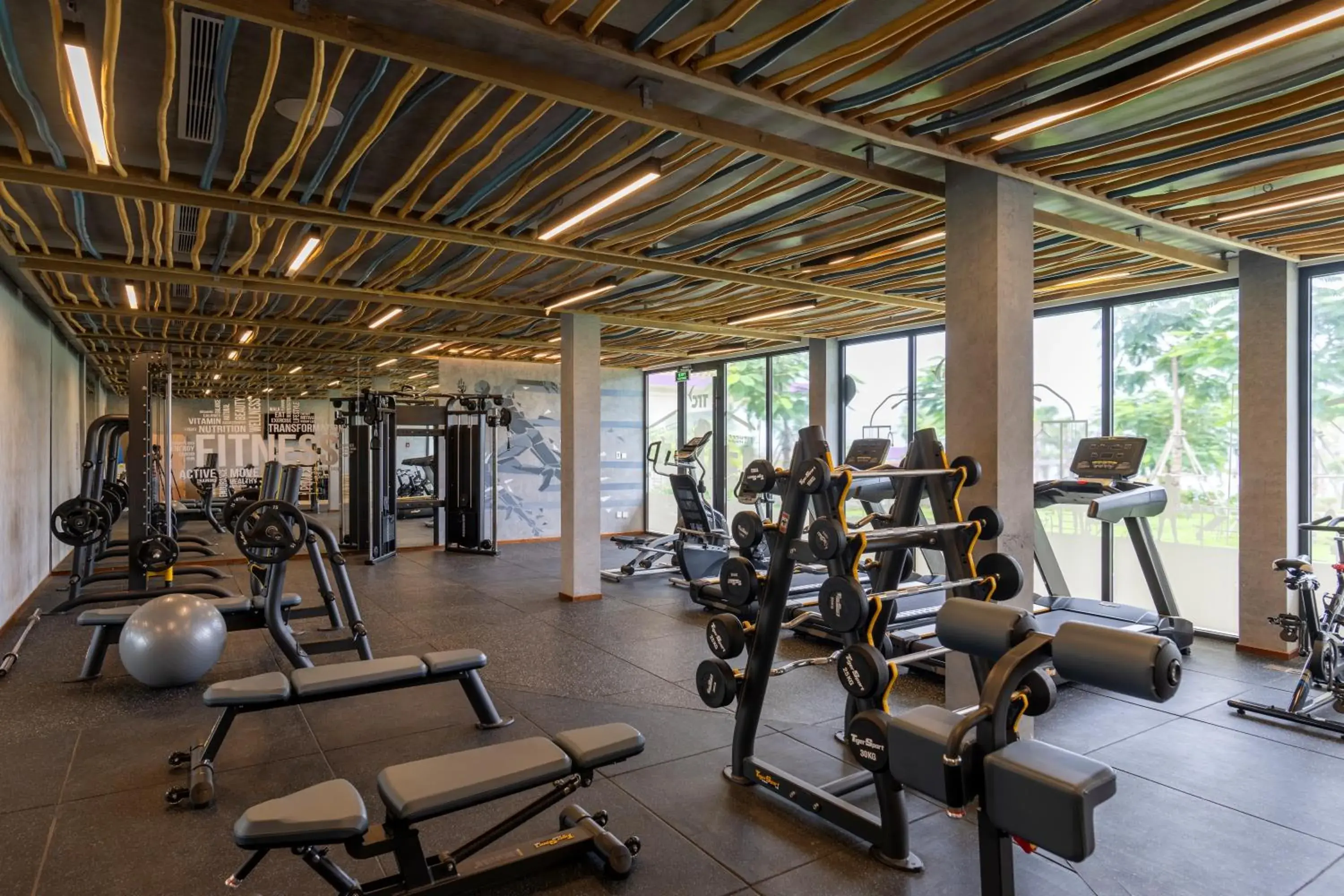 Fitness centre/facilities in TTC Van Phong Bay Resort - Himalaya Sauna & Steam Retreat Included Fitness centre/facilities in TTC Van Phong Bay Resort - Himalaya Sauna & Steam Retreat Included