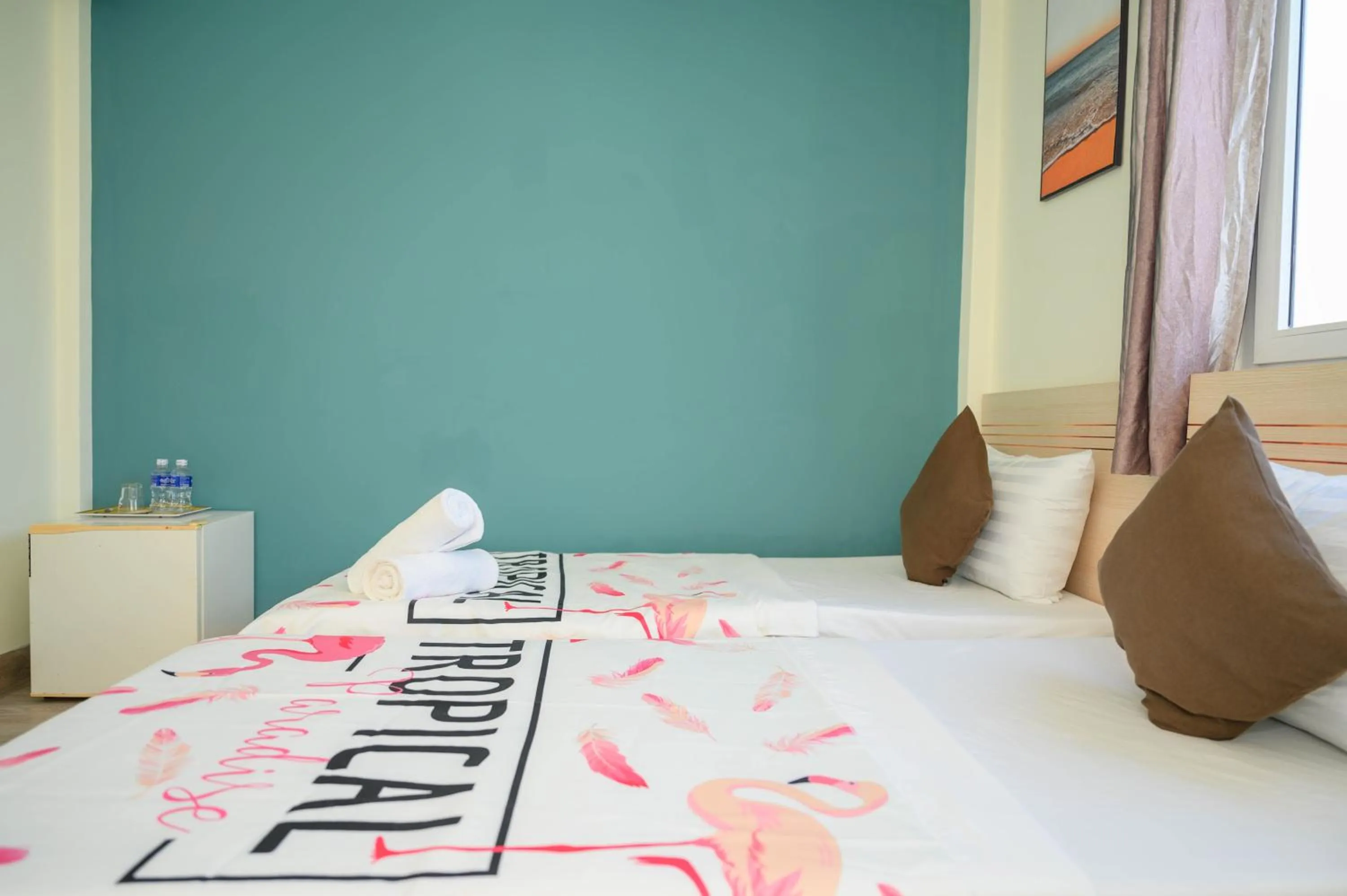 Bed in Jasmine Hotel