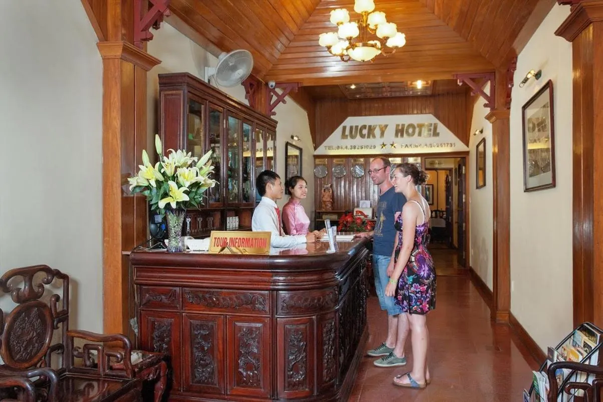 Lobby or reception in Lucky Central Hotel & Travel