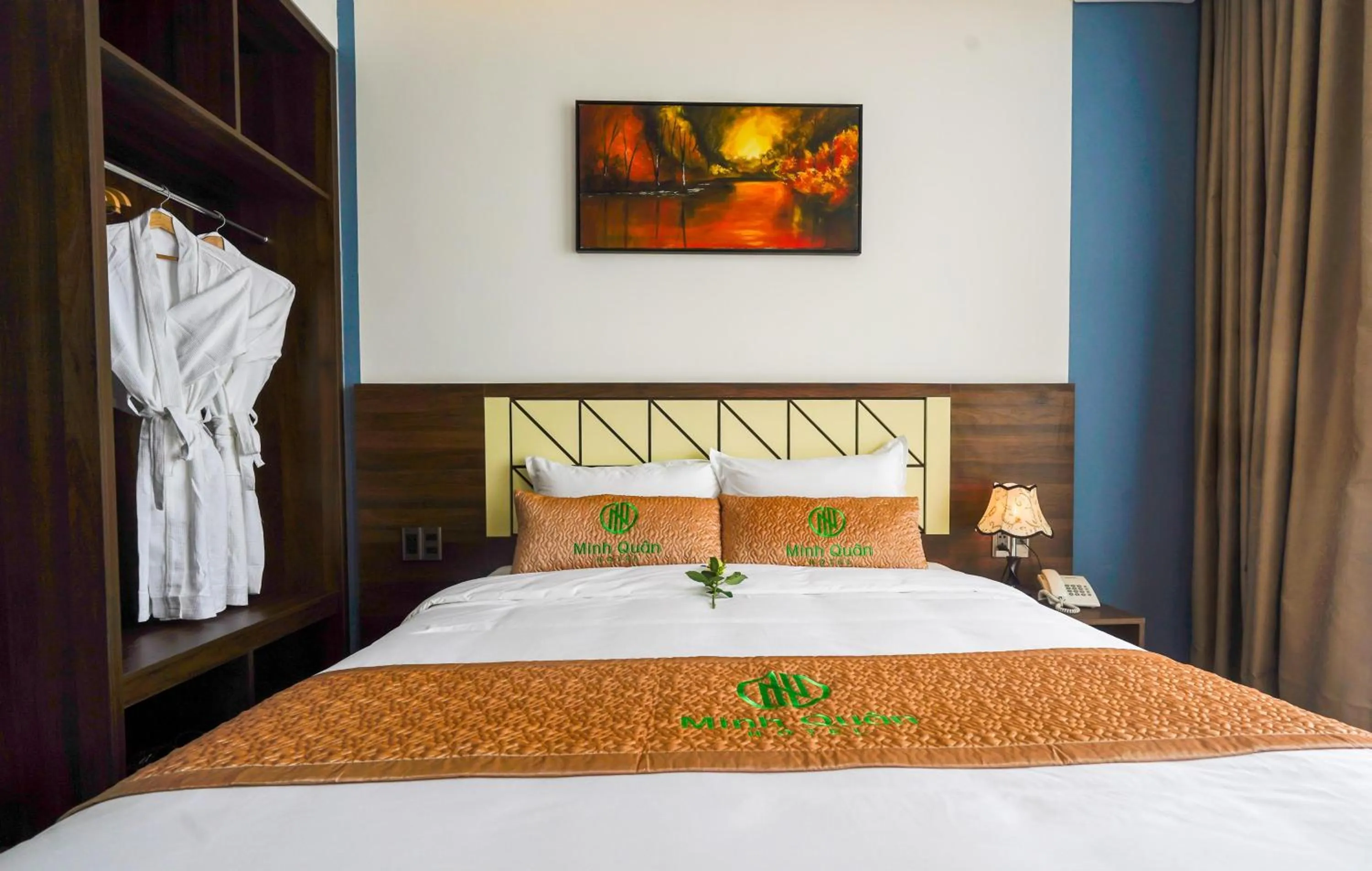 Bedroom, Bed in Minh Quan Hotel - Da Nang Center By HOS