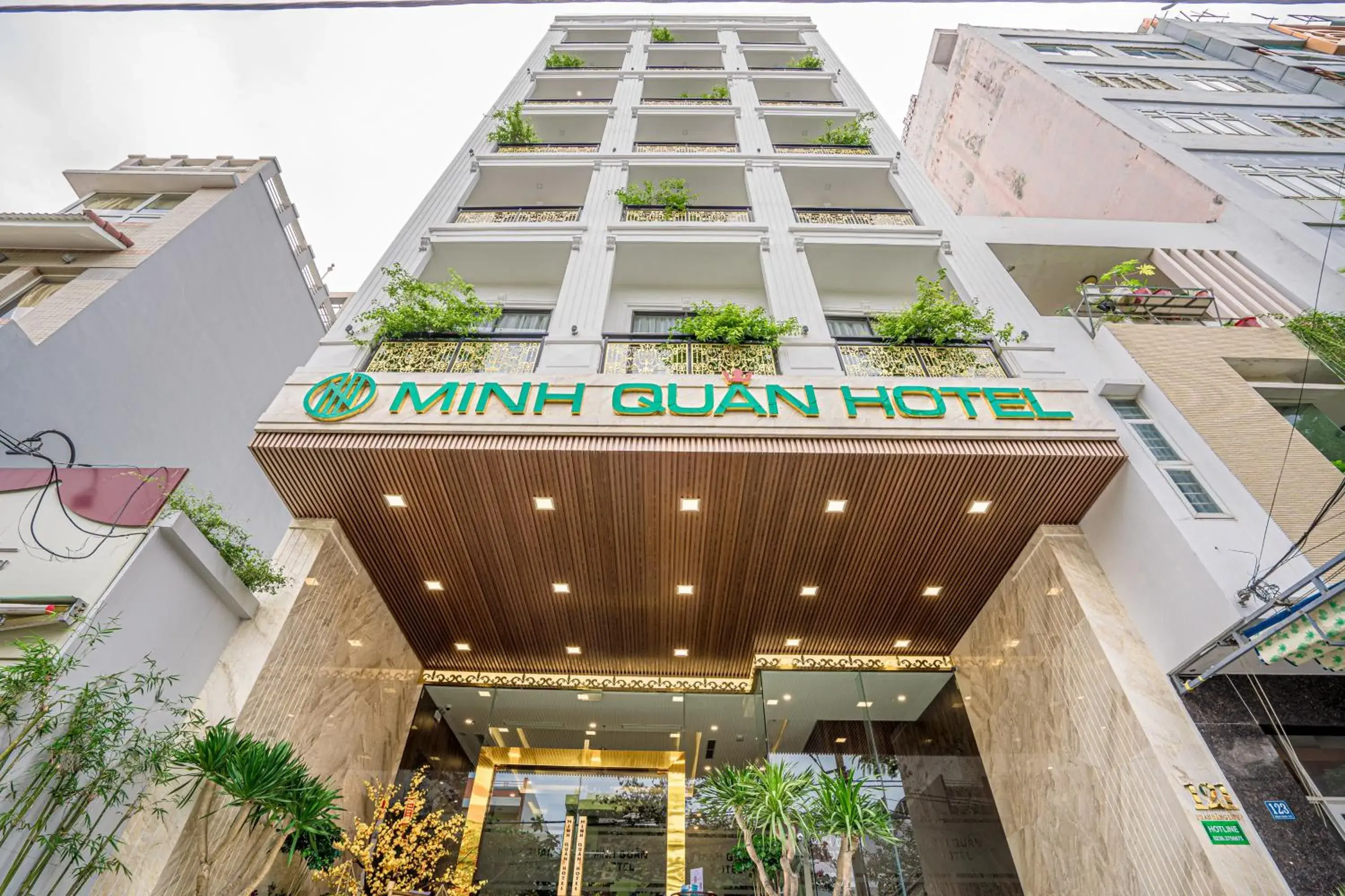 Property building in Minh Quan Hotel - Da Nang Center By HOS Property building in Minh Quan Hotel - Da Nang Center By HOS