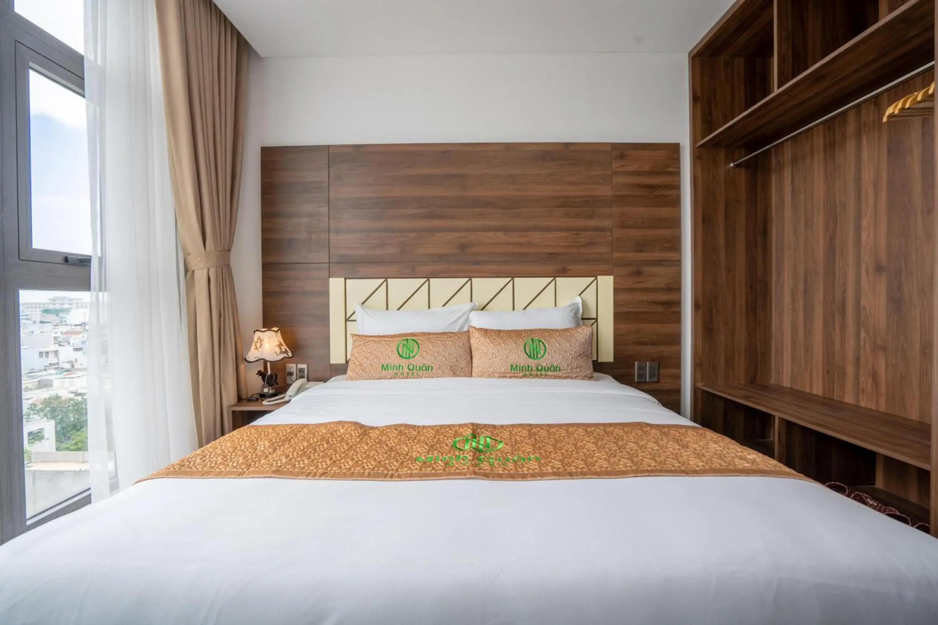 Bed in Minh Quan Hotel - Da Nang Center By HOS Bed in Minh Quan Hotel - Da Nang Center By HOS